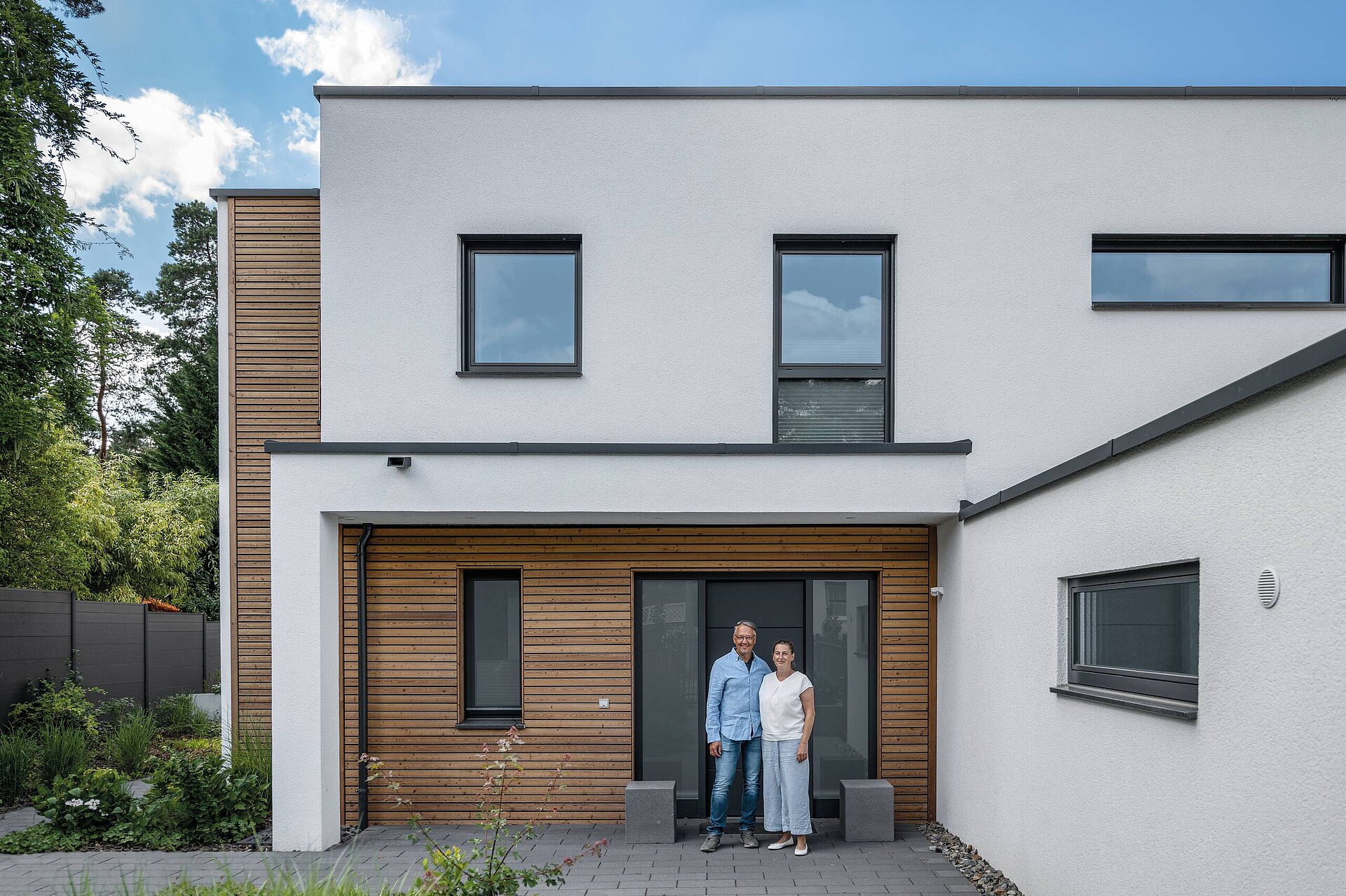 Zweigeschossiges Einfamilienhaus