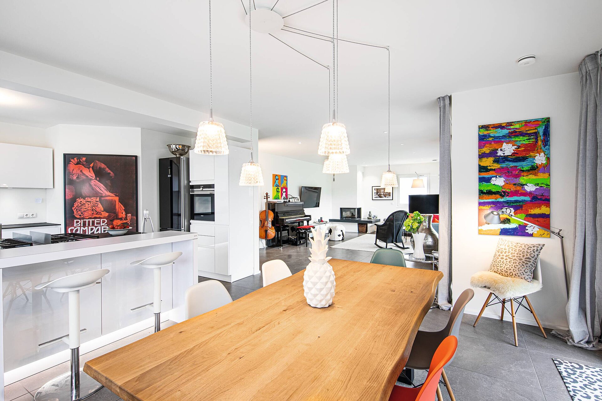 offenes Esszimmer