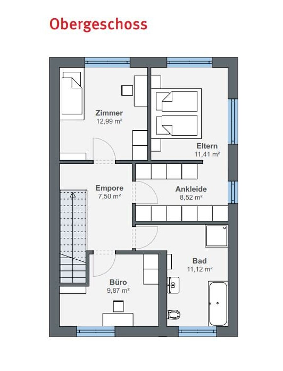 Grundriss OG