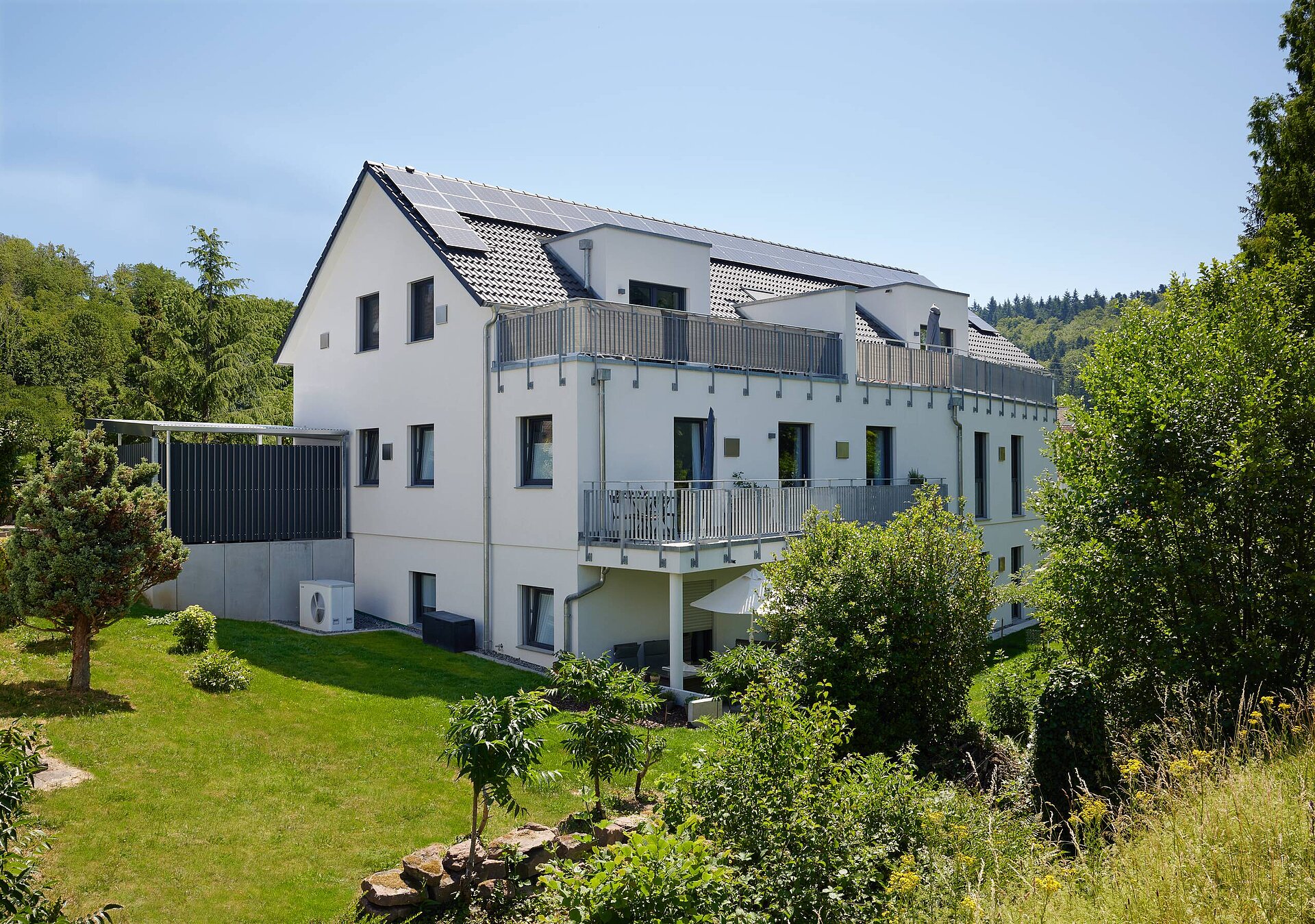 7 Mietwohnungen unter einem Dach Mehrfamilienhaus