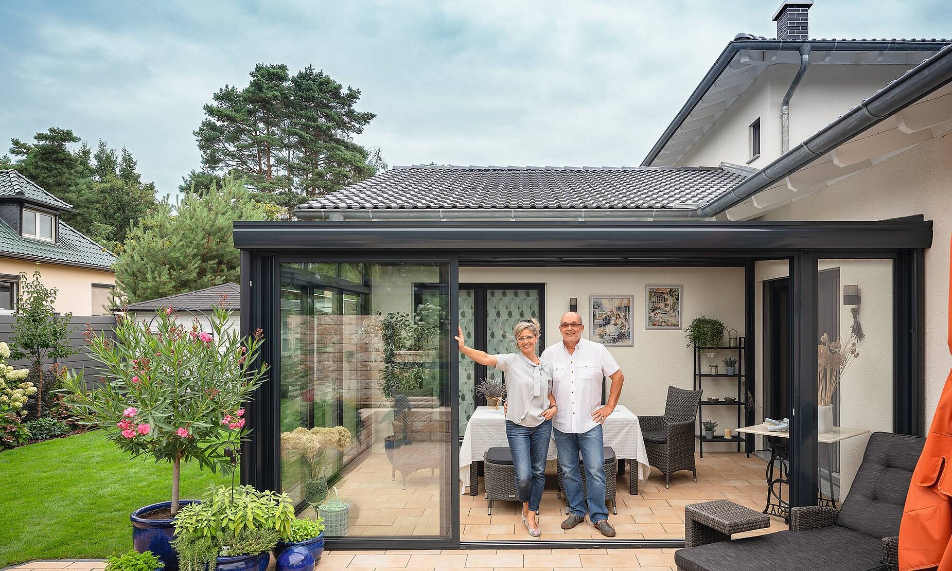 Bungalow mit Wintergarten