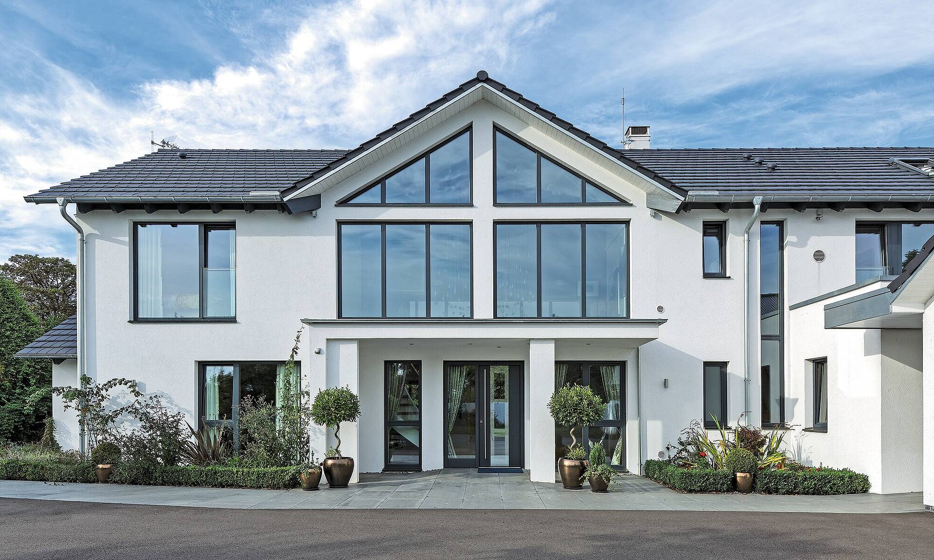 Eco-friendly luxury self-build home