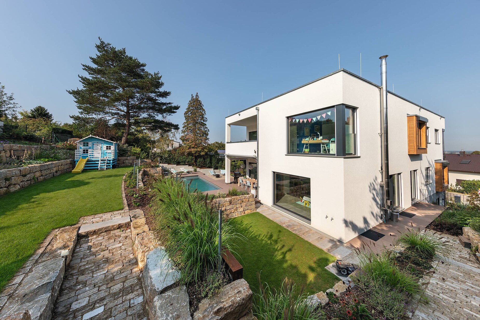 Einfamilienhaus mit Pool