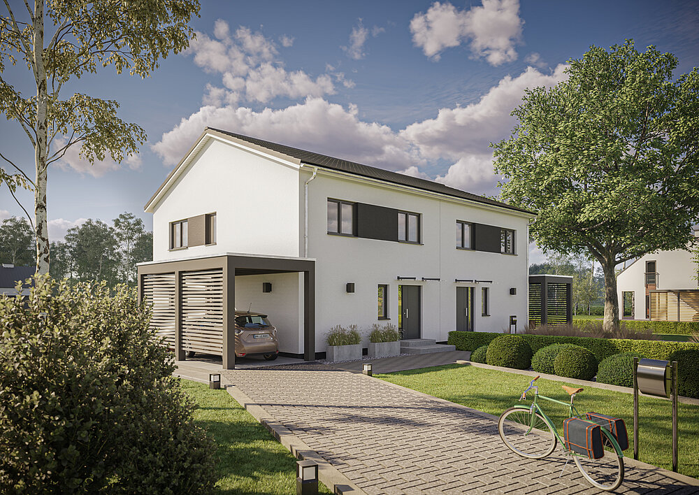 Hausansicht Eingangsbereich Hausansicht Eingangsbereich