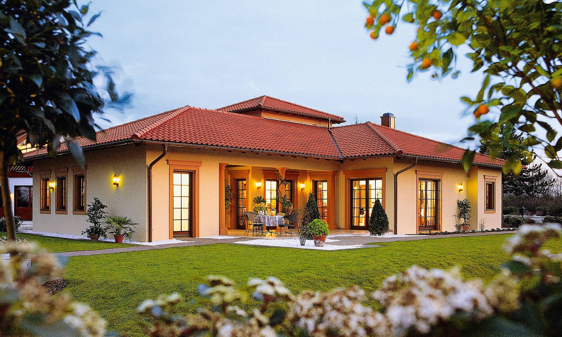 Luxury self-build home with roof terrace