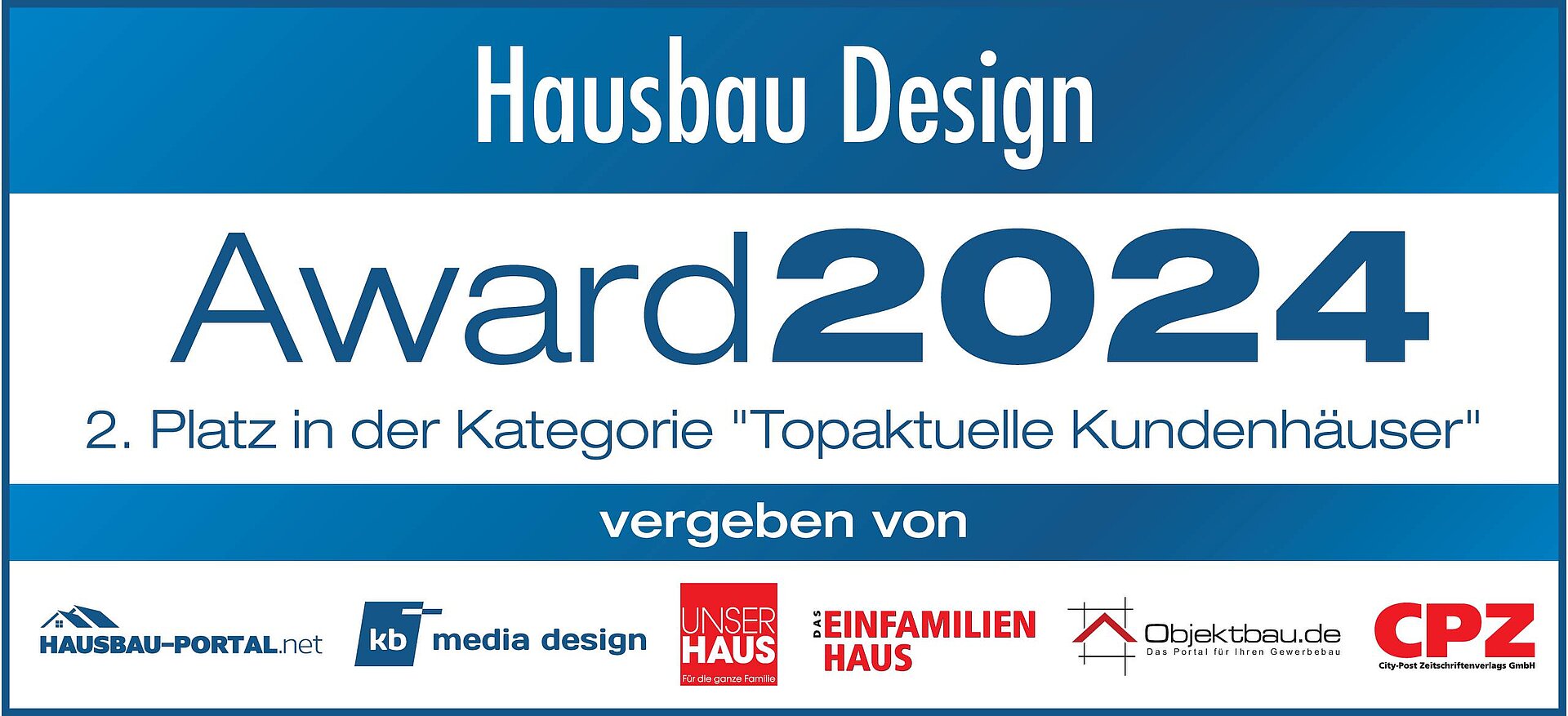Hausbau Design Award 2024