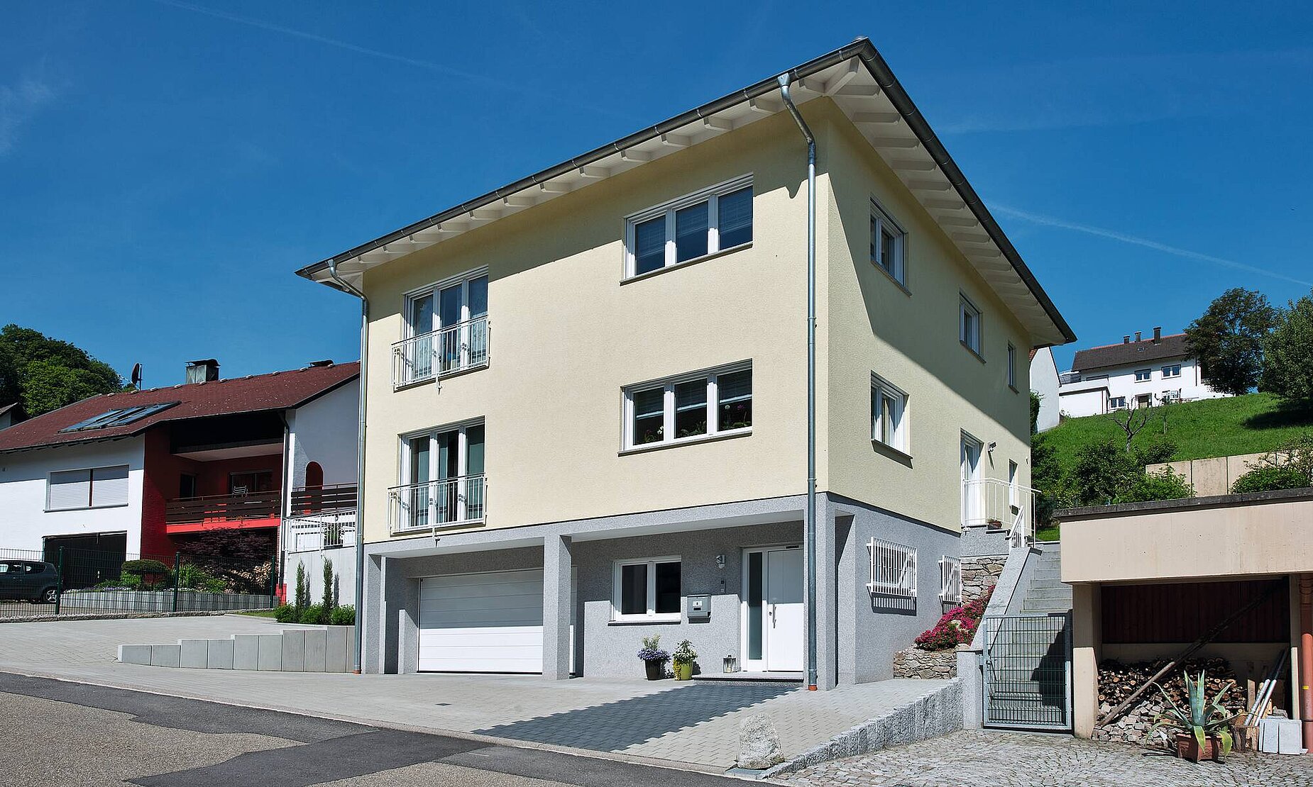 Rechteckhaus 2-geschossig
