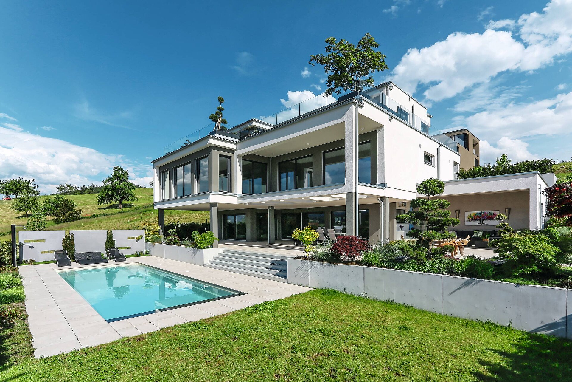 Haus mit Schwimmbad