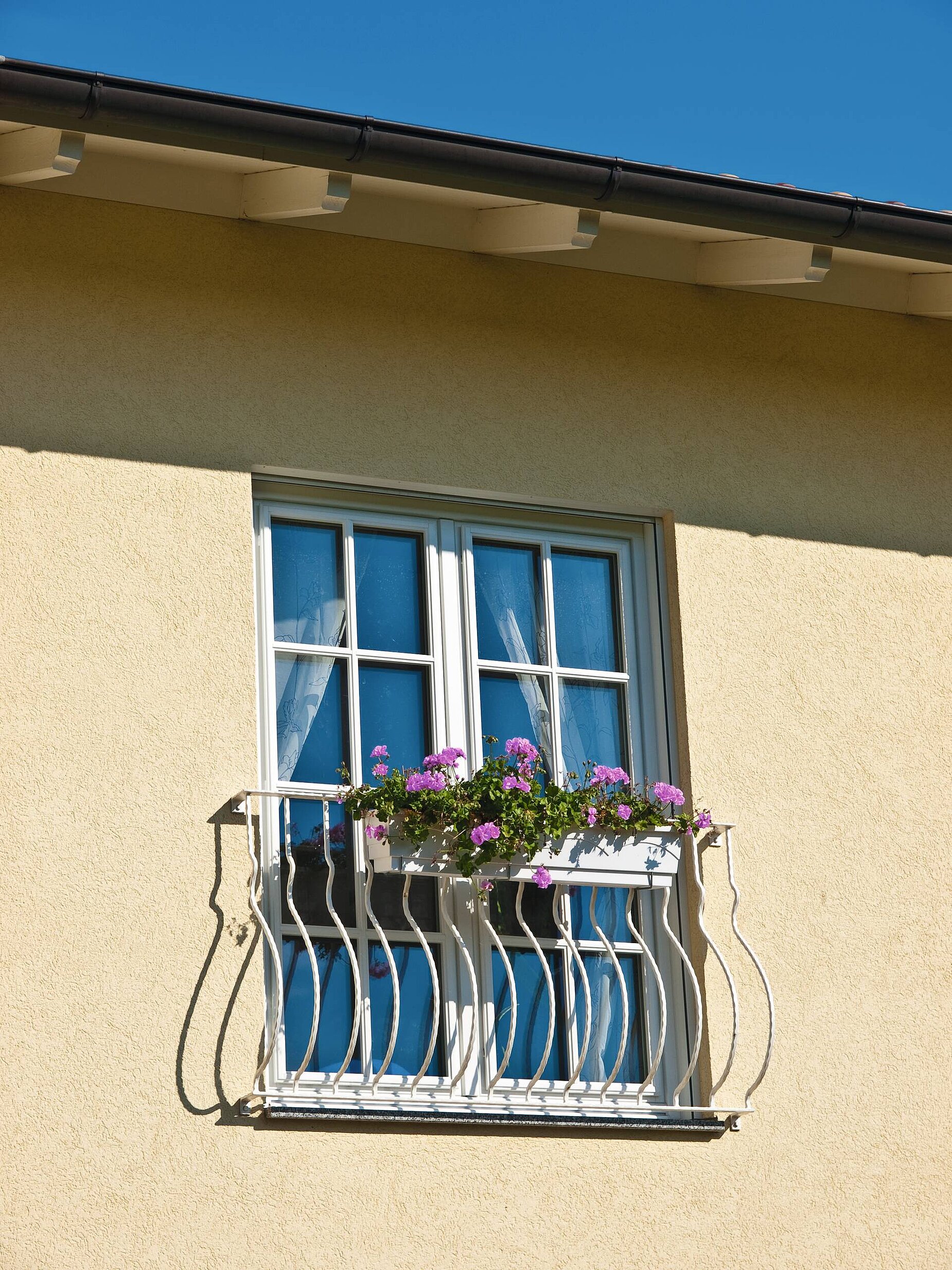 Doppelhaus im mediterranen Stil - Musterhaus