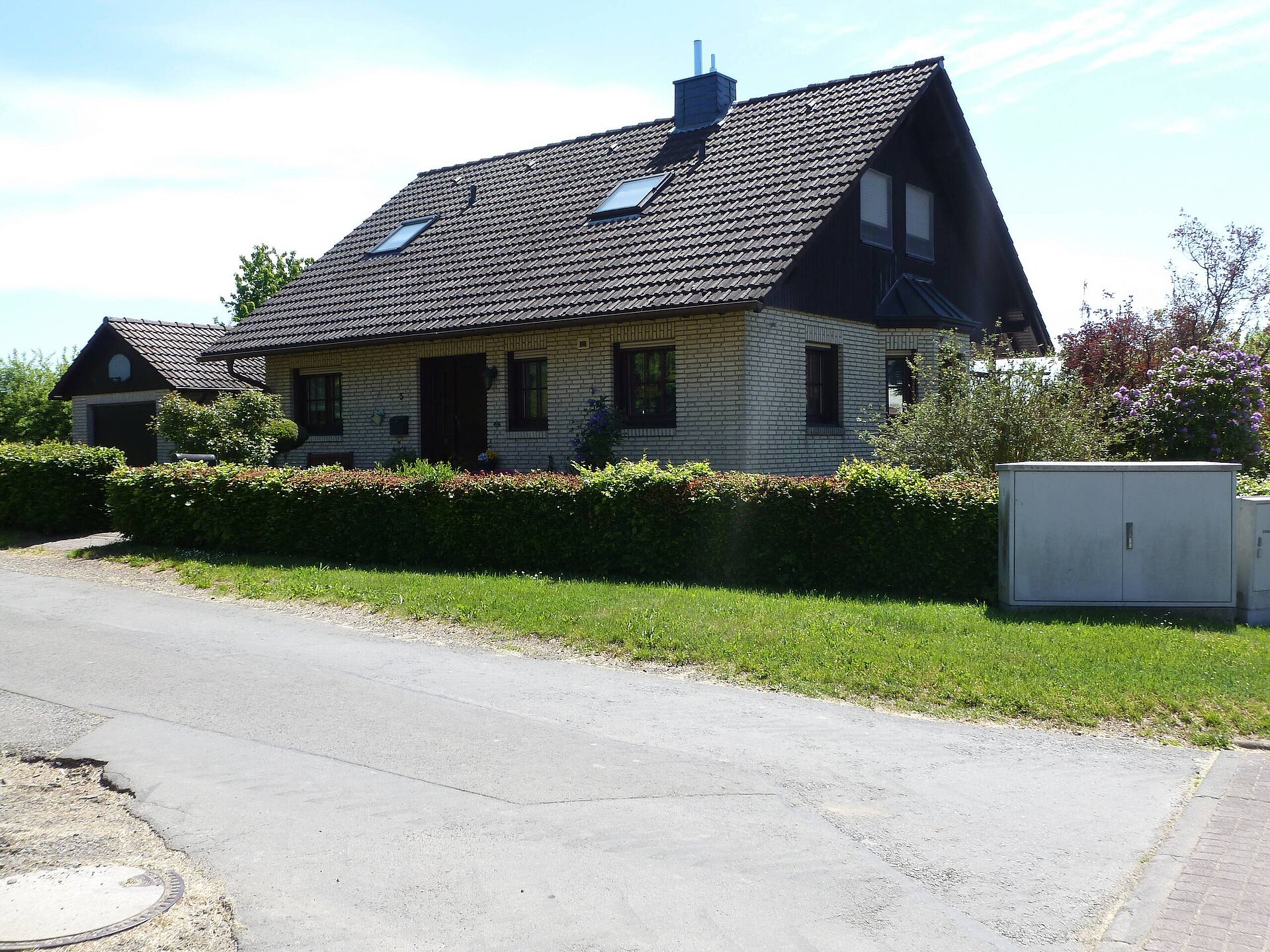 Haus von vorne