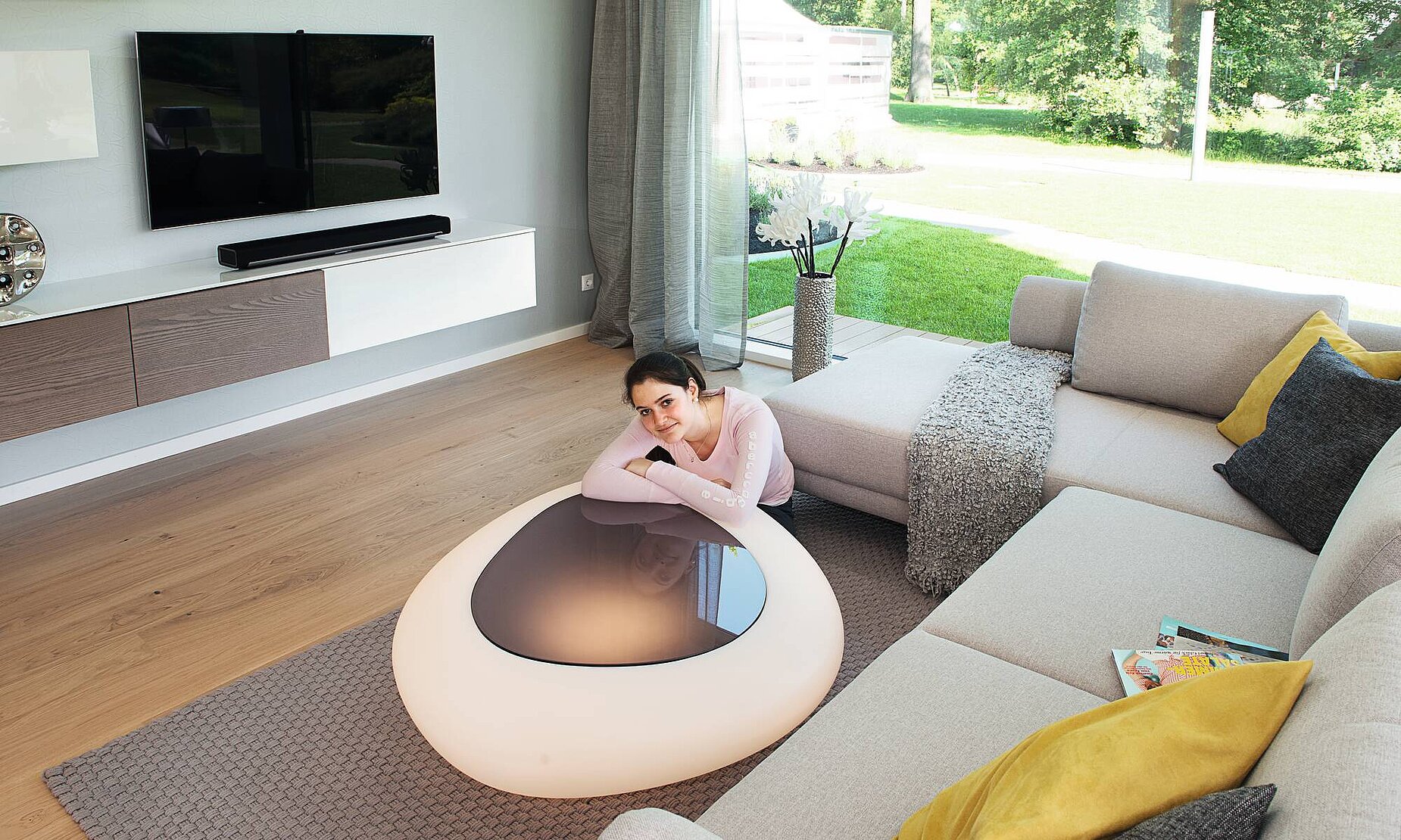 Contemporary, eco-friendly prefabricated house