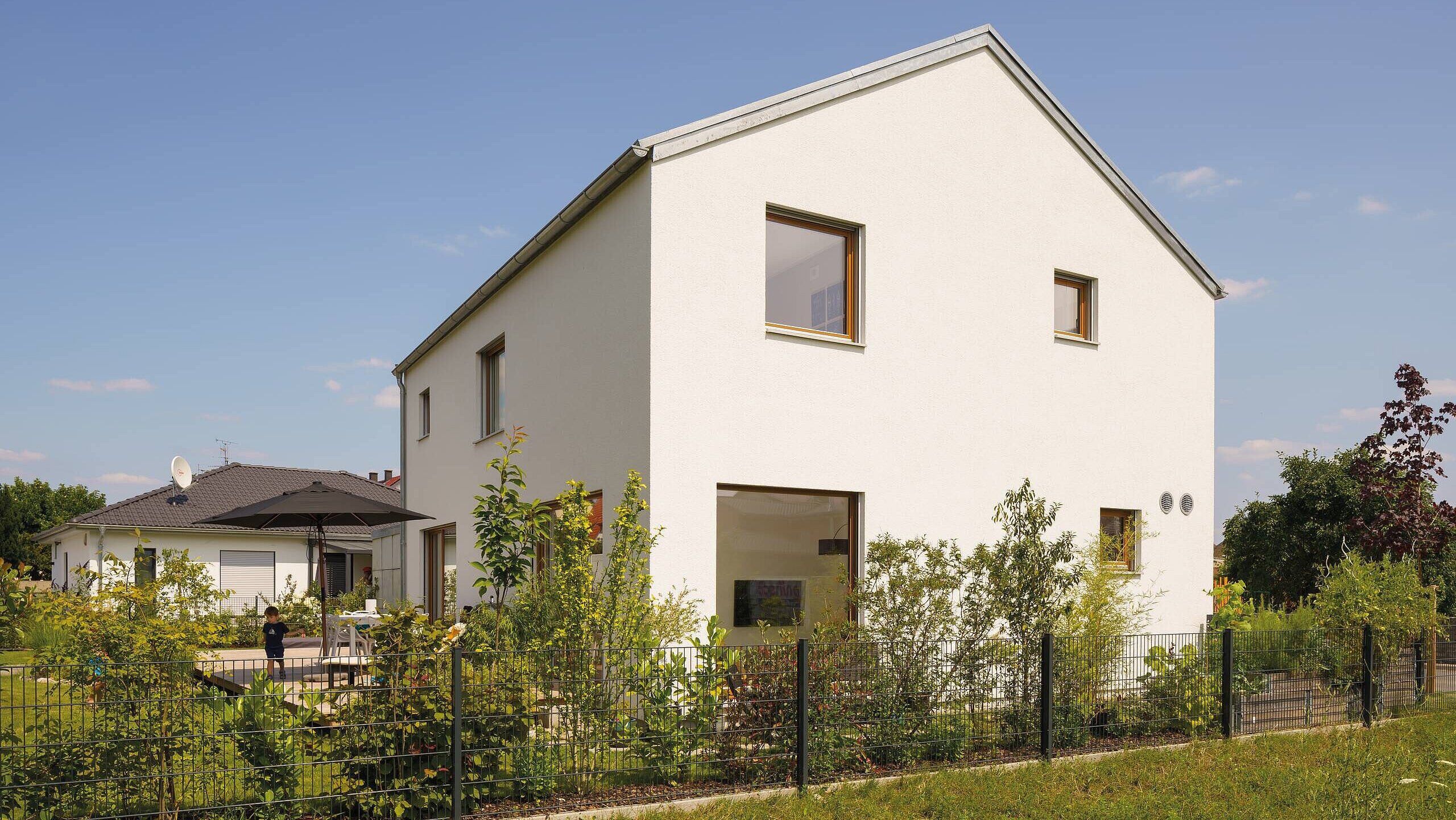 modernes Einfamilienhaus