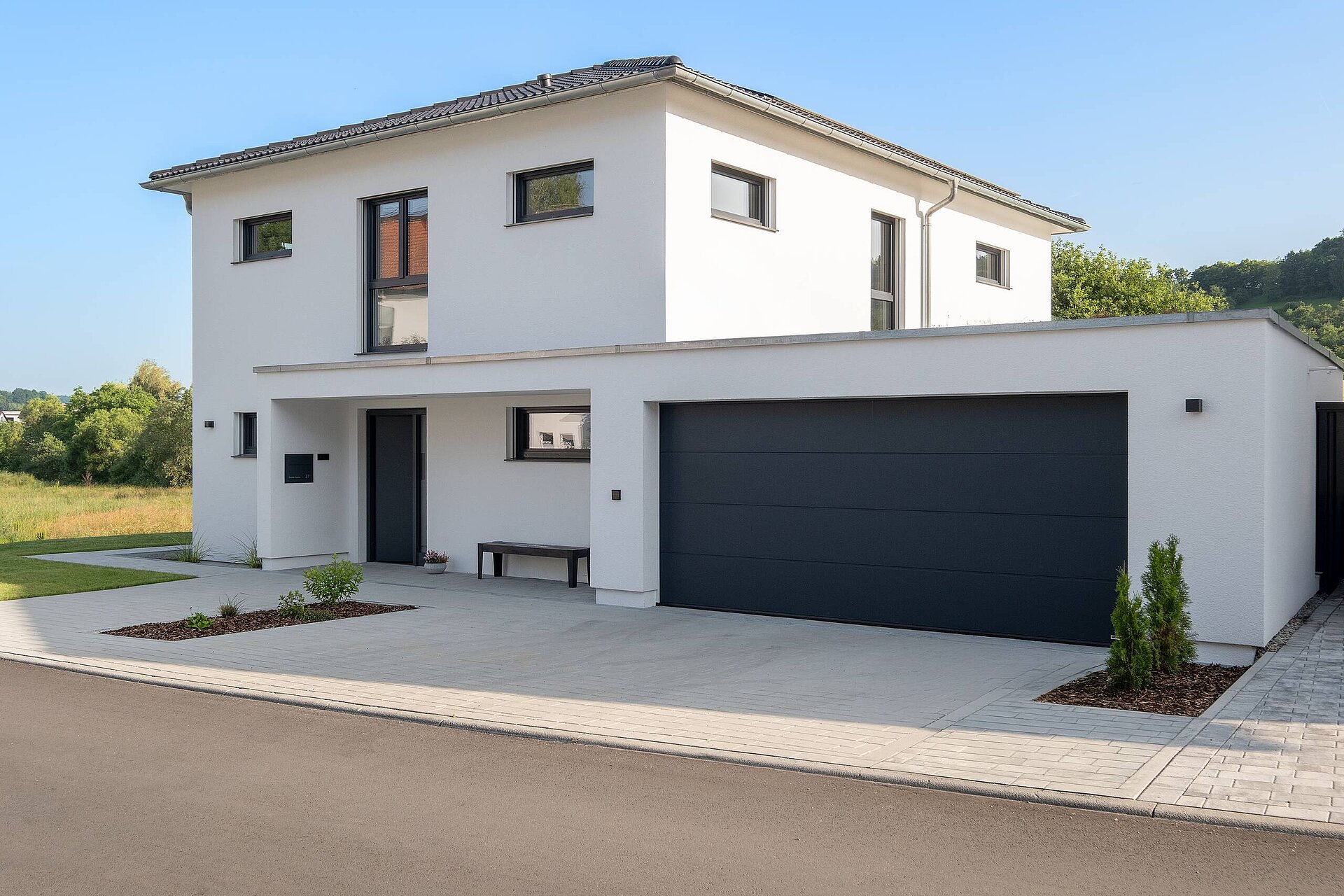 Zweigeschossiges Stadthaus