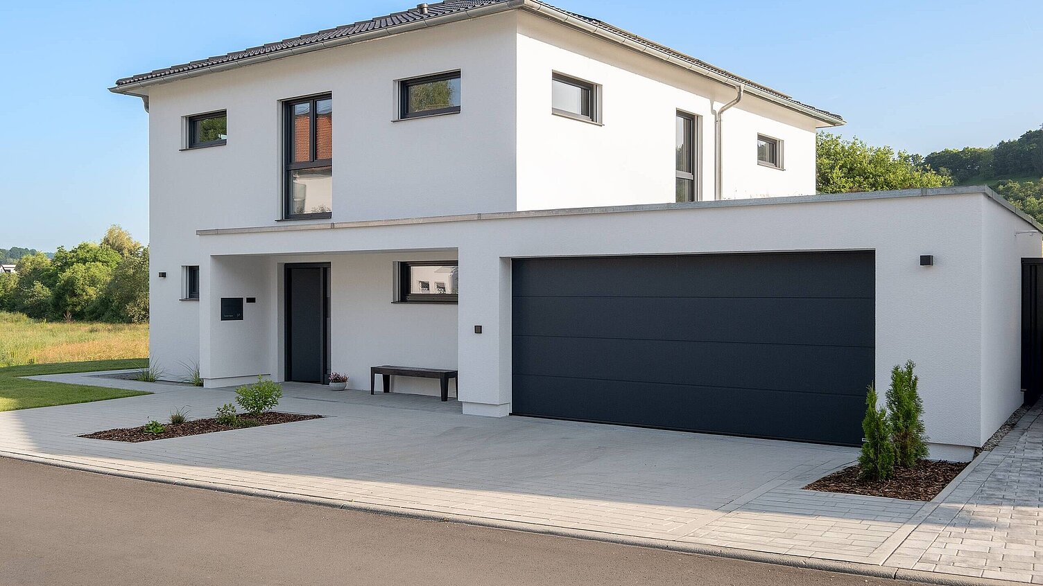 Zweigeschossiges Stadthaus