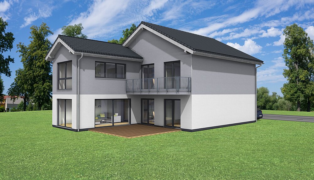 genehmigte Planung Ansicht genehmigte Planung Ansicht