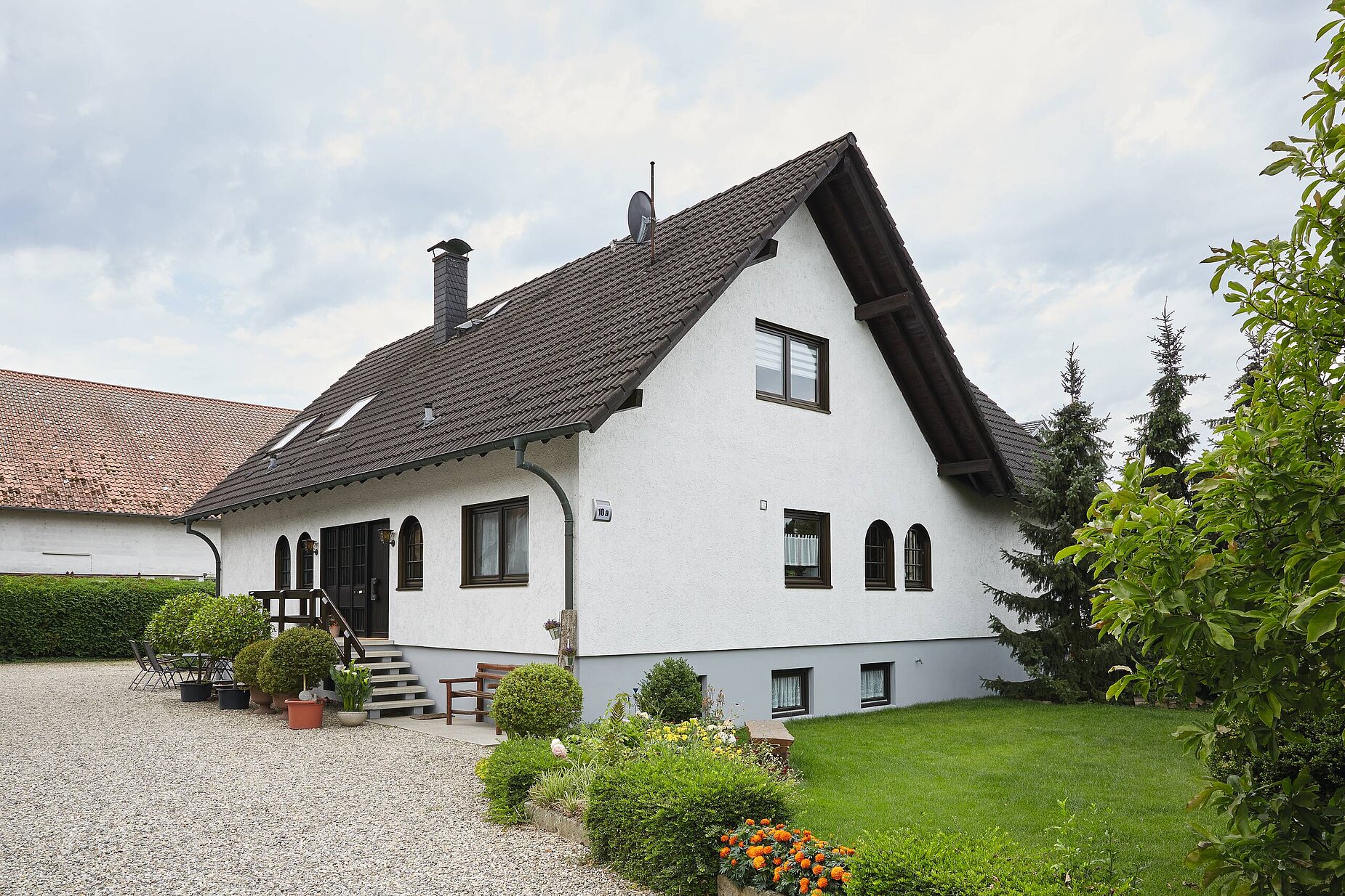 Kundenhaus nach Umbau Erweiterung des Eigenheims