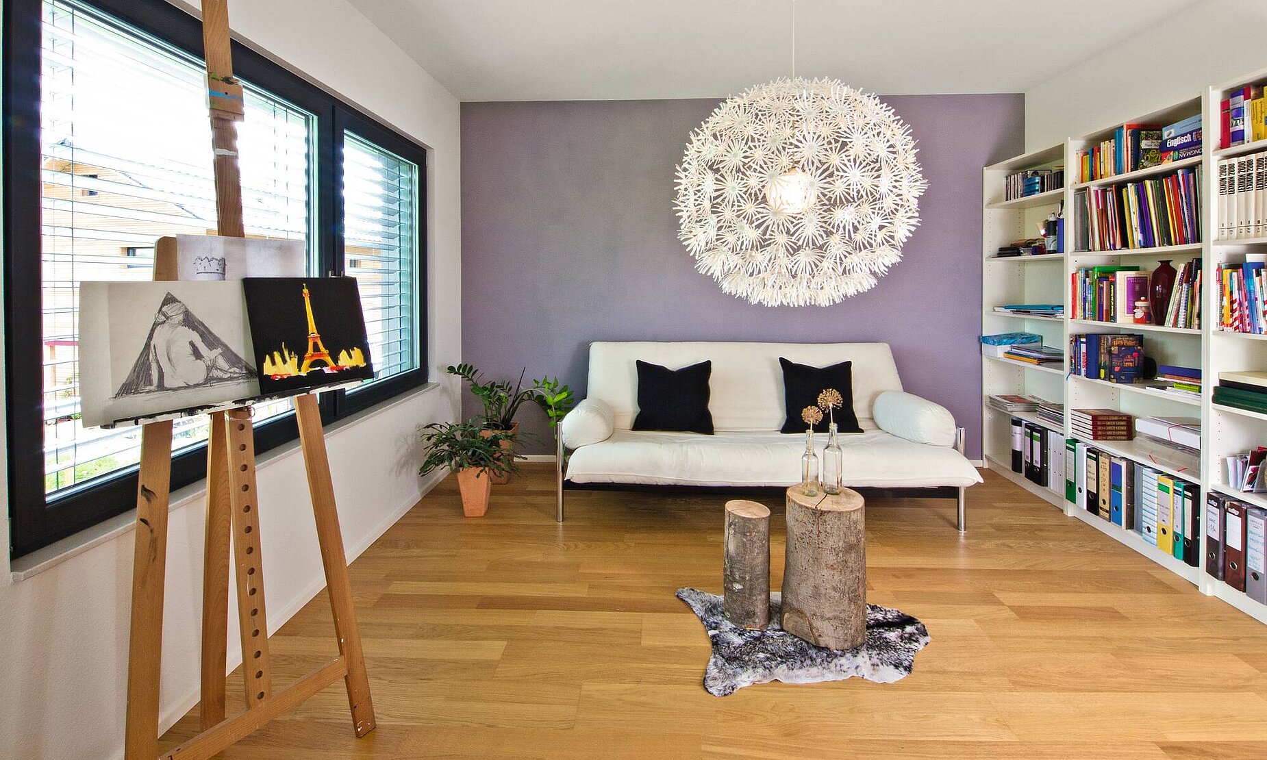 Modern eco-friendly self-build home
