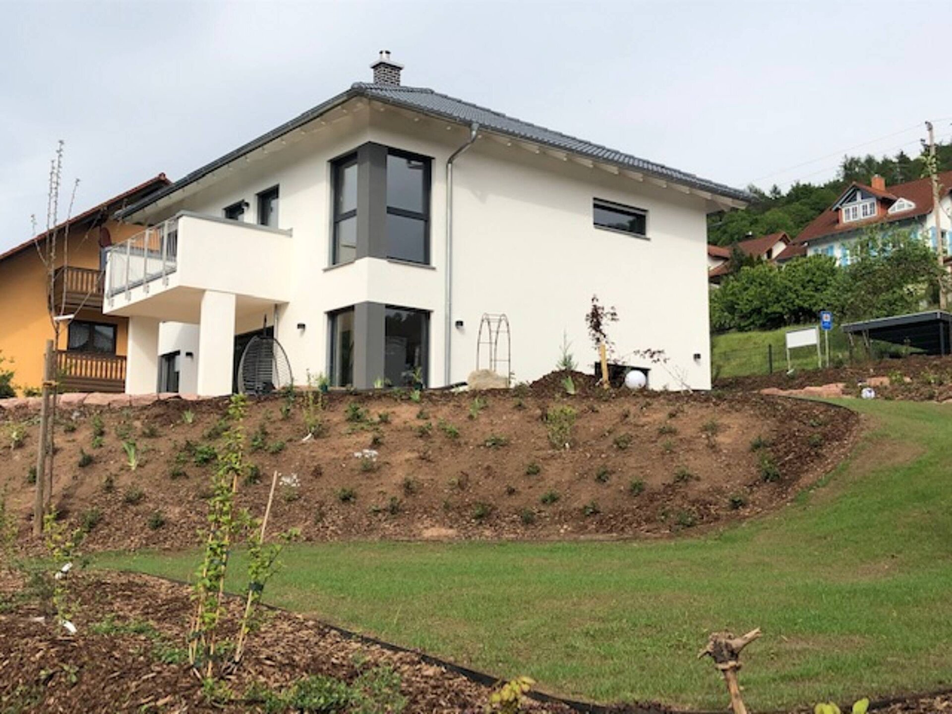 Haus von Süd-Westen