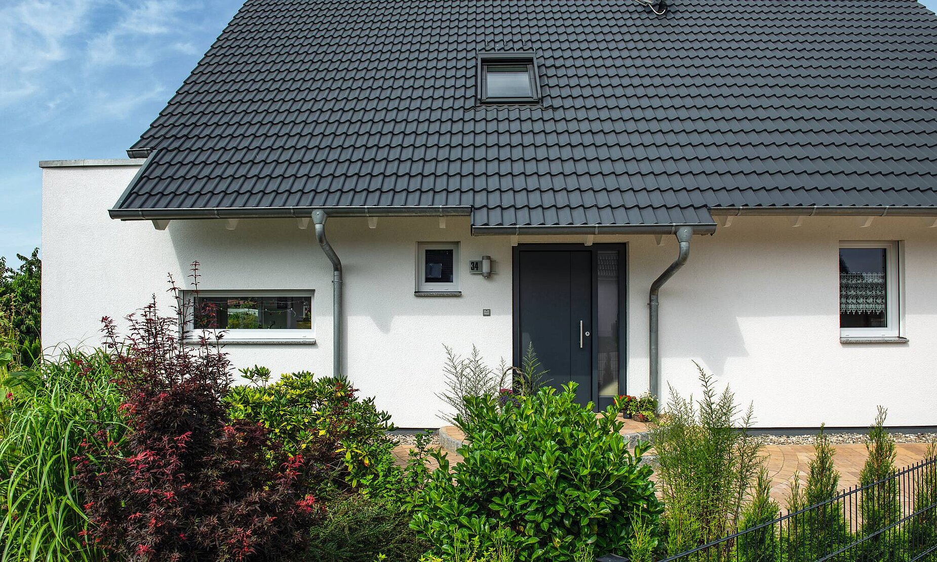Einfamilienhaus mit Satteldach