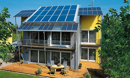 Null-Heizenergie-Haus; Photovoltaikanlage; PV-Anlage