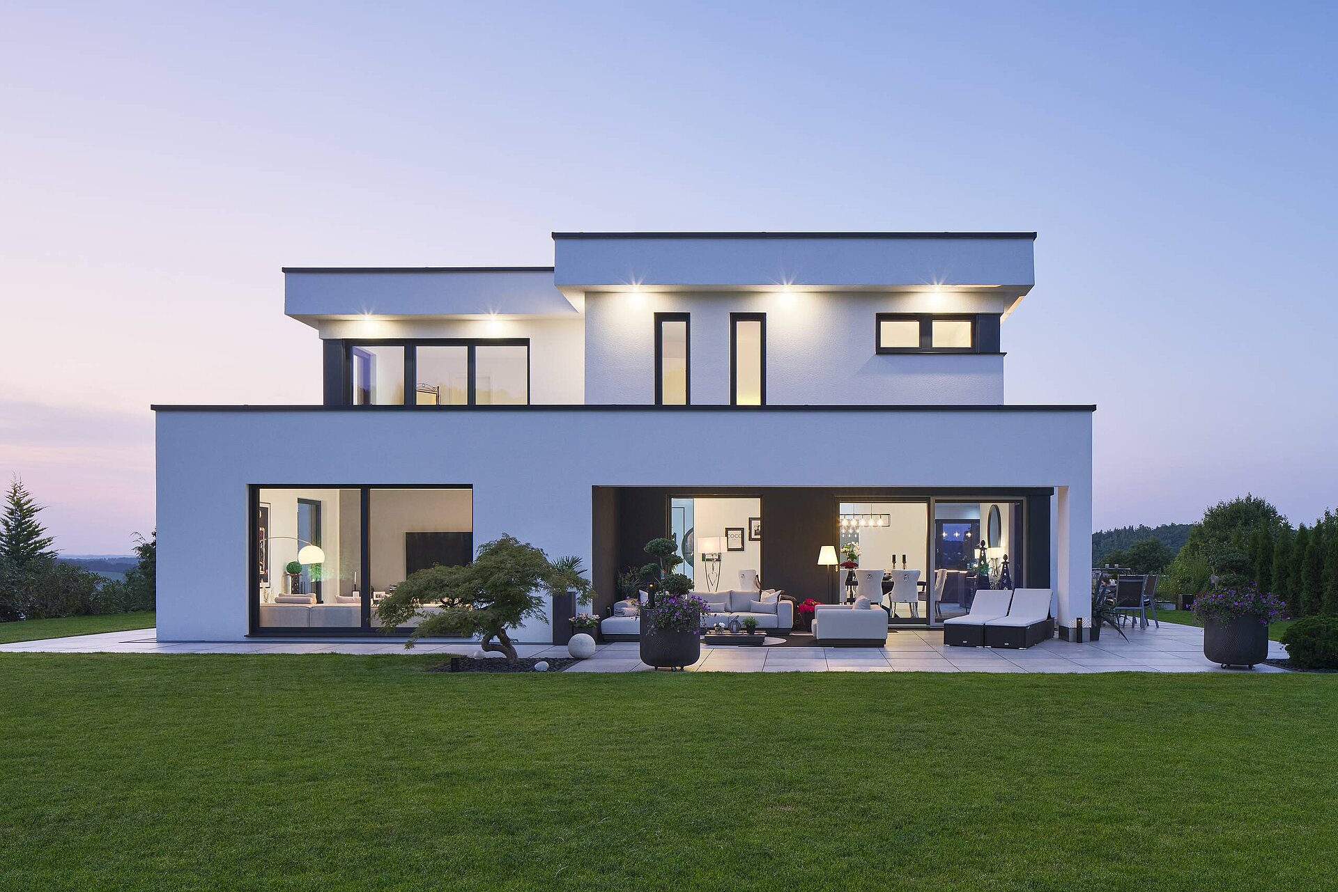 Stilvolles Architektenhaus frei geplantes Kundenhaus