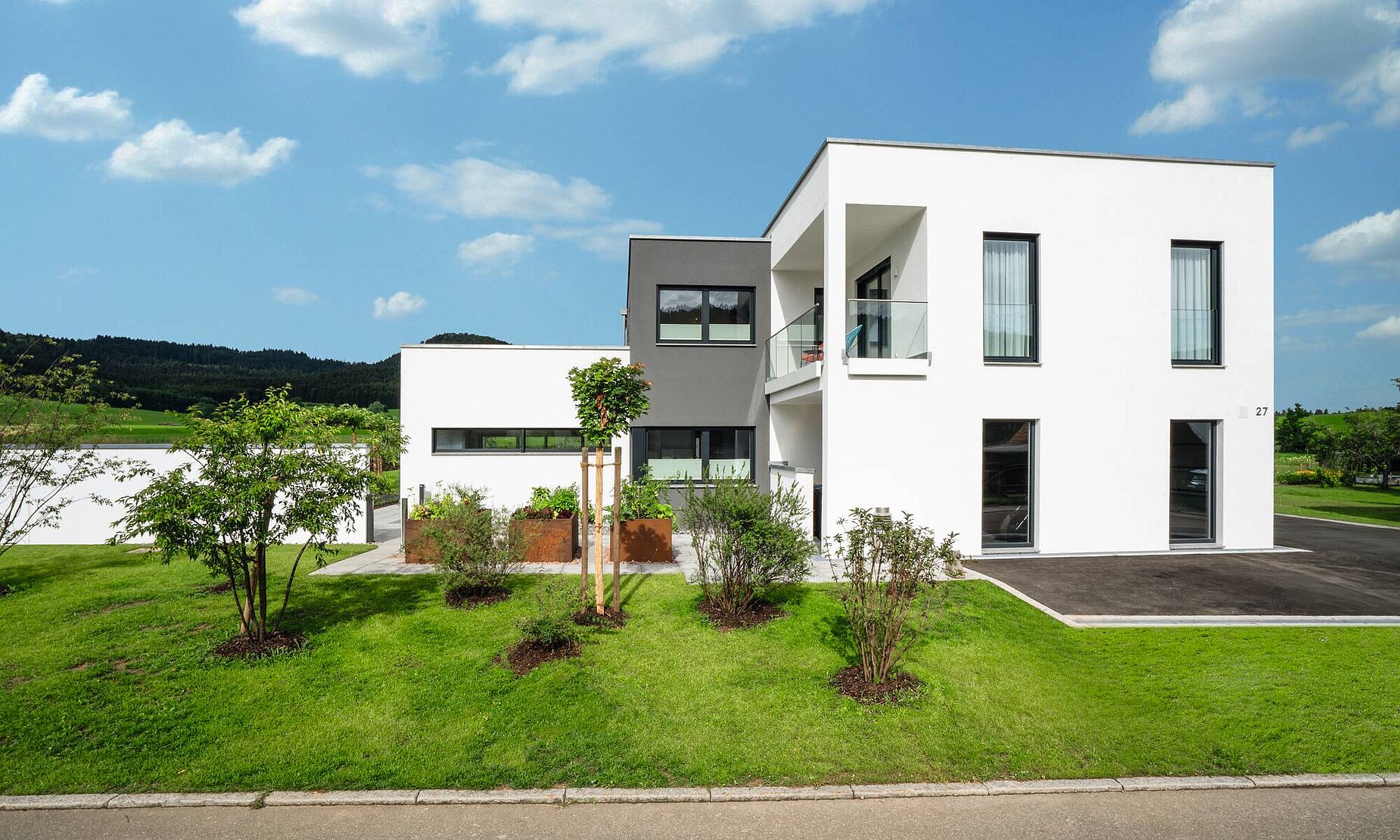 Einfamilienhaus im Bauhaus-Stil