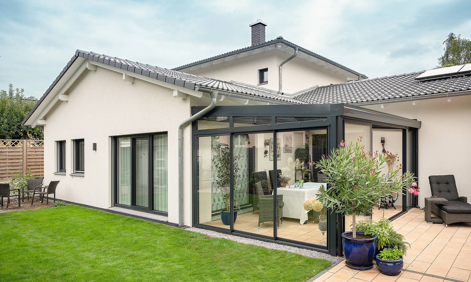 Bungalow mit Wintergarten