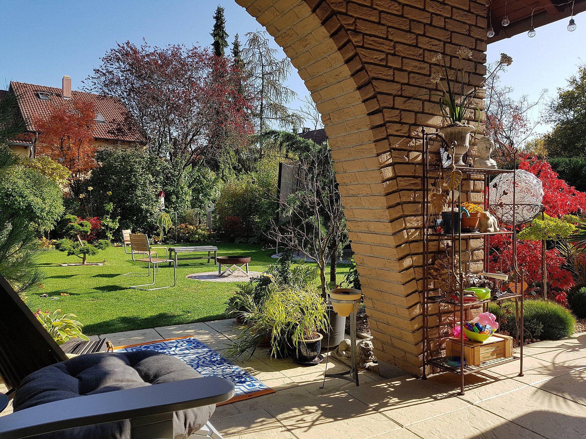 Blick vom Garten 1