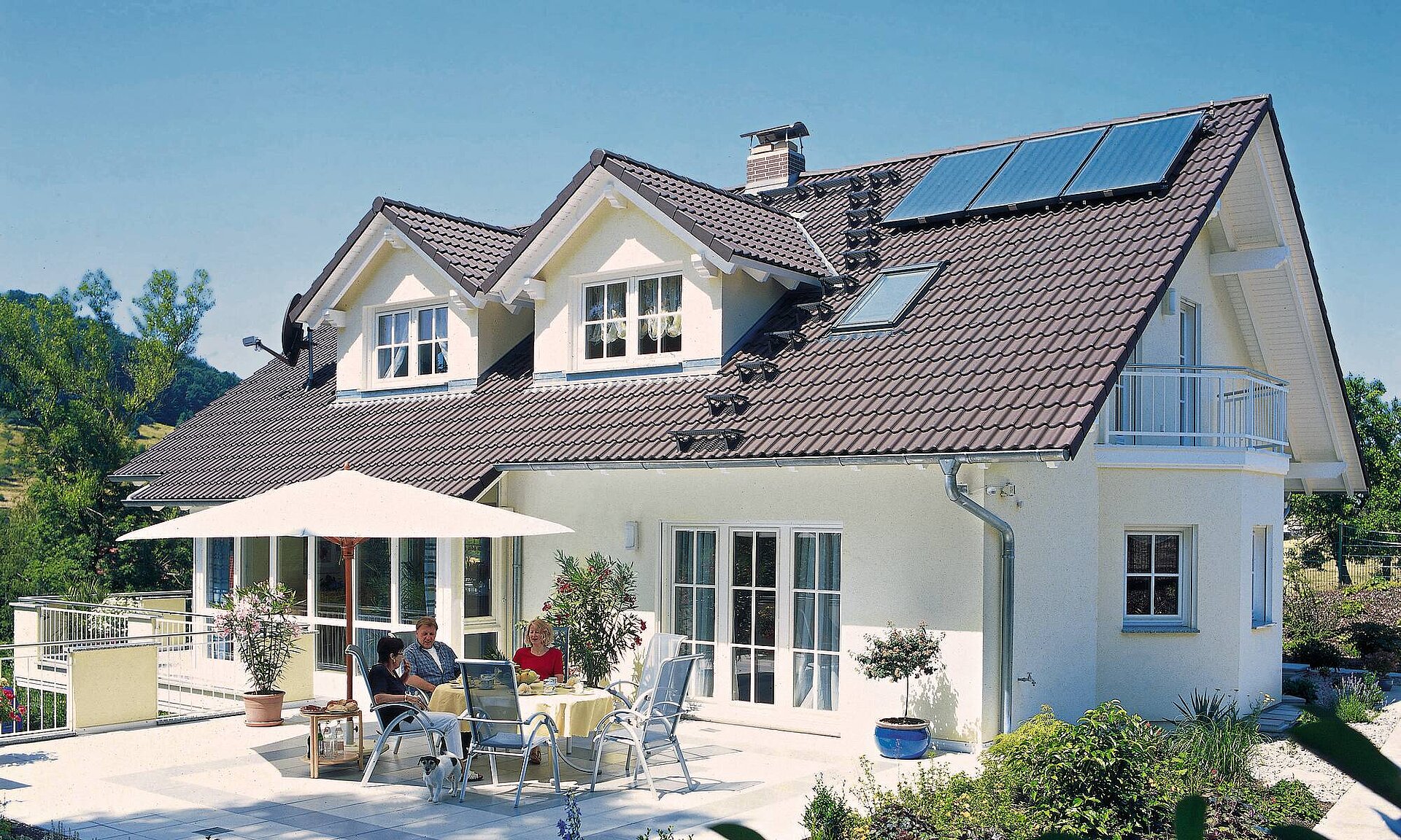 WeberHaus in Hanglage gebaut WeberHaus in Hanglage