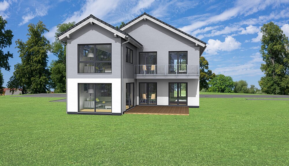 genehmigte Planung Ansicht 2 genehmigte Planung Ansicht 2