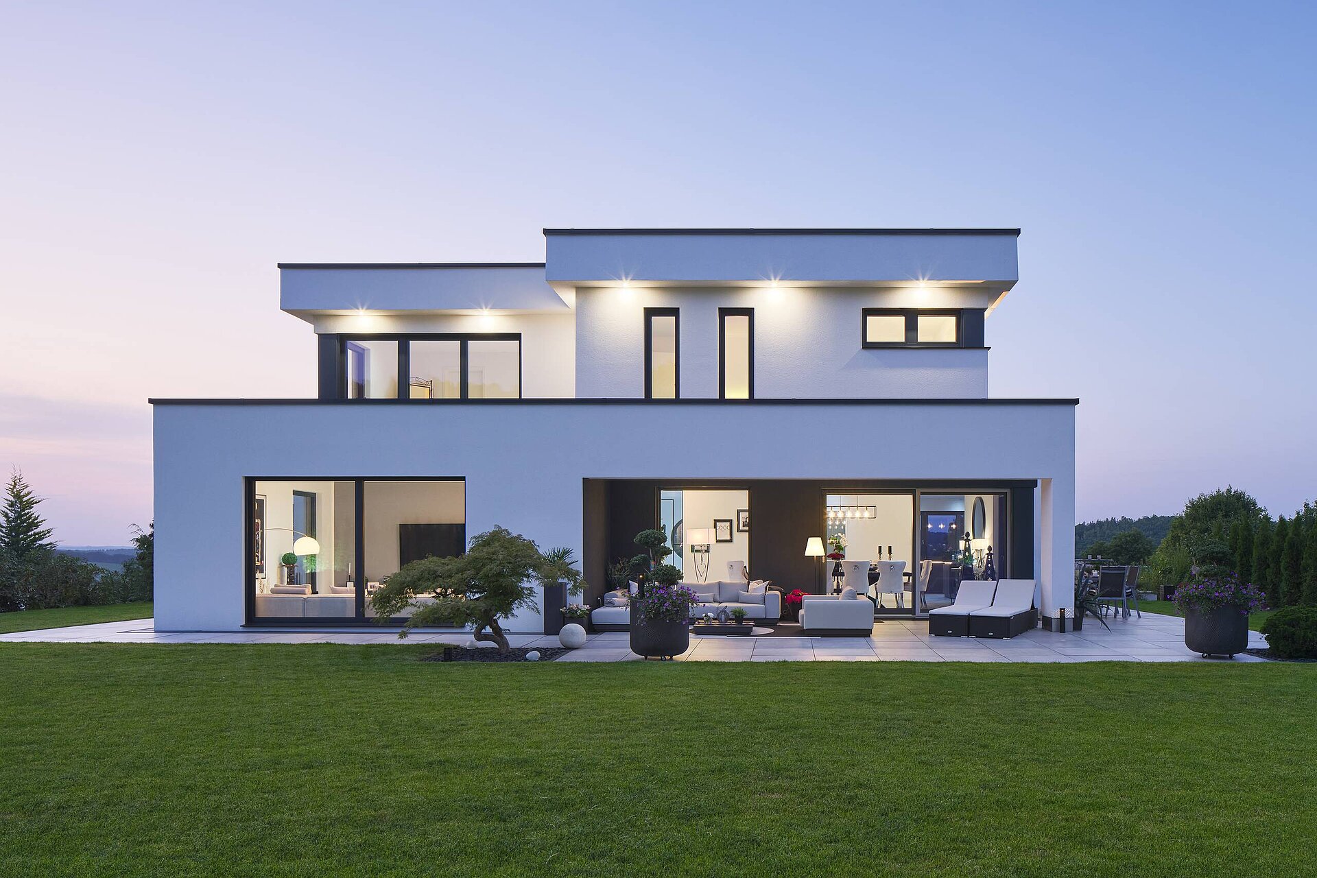 Stilvolles Architektenhaus frei geplantes Kundenhaus