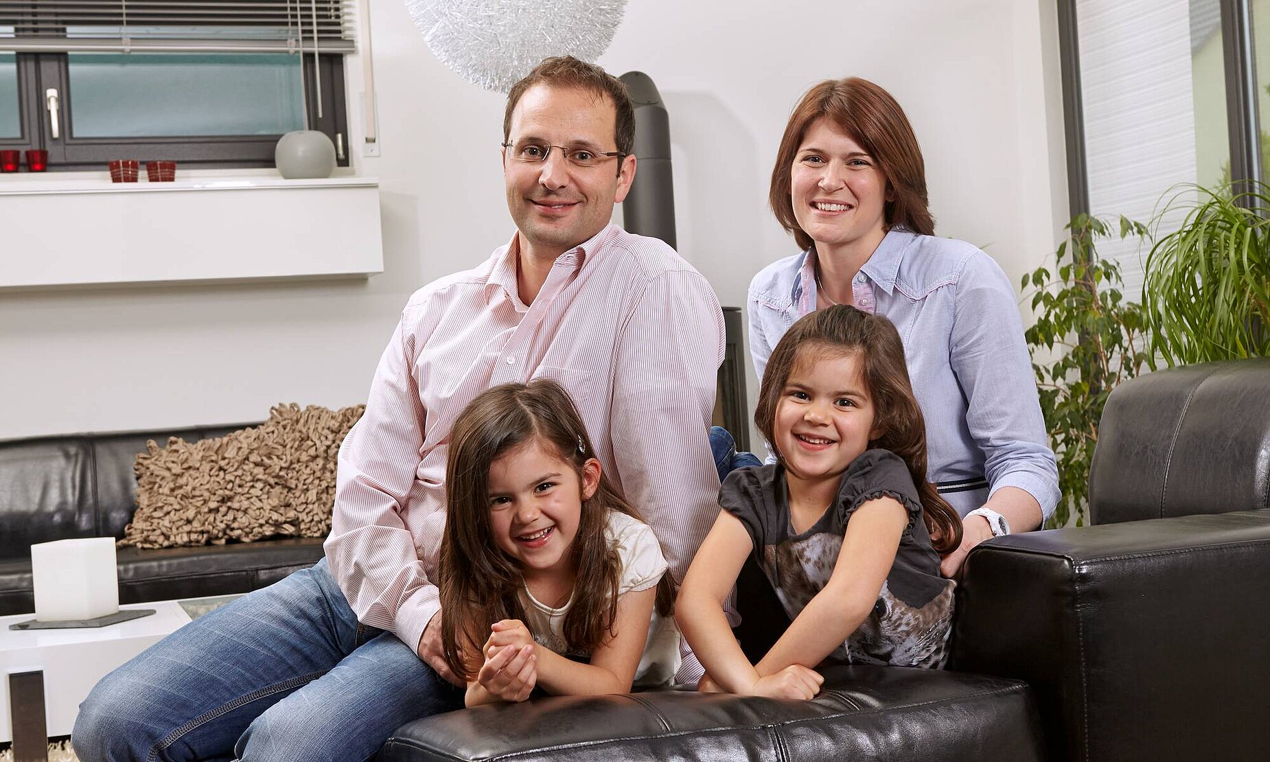 Bauherrenfamilie von WeberHaus