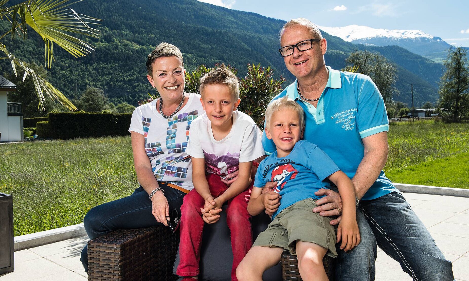 Bauherrenfamilie