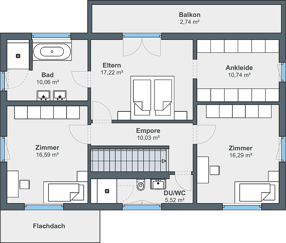 Grundriss: Dachgeschoss