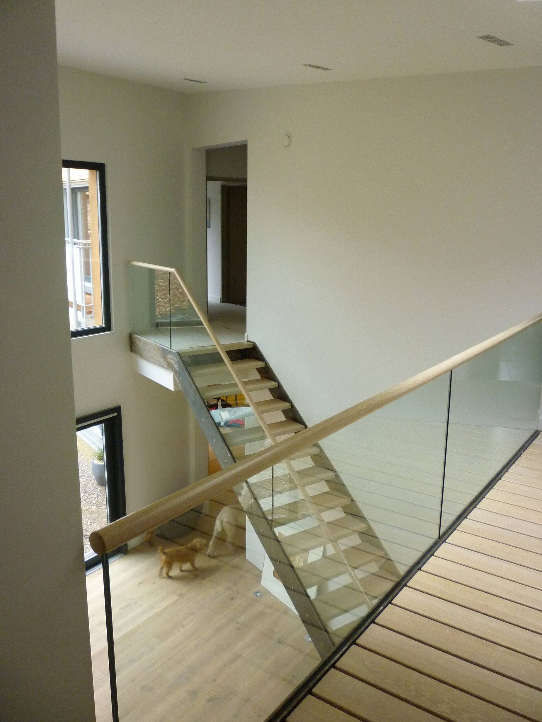 Sustainable prefab home with rainwater harvesting