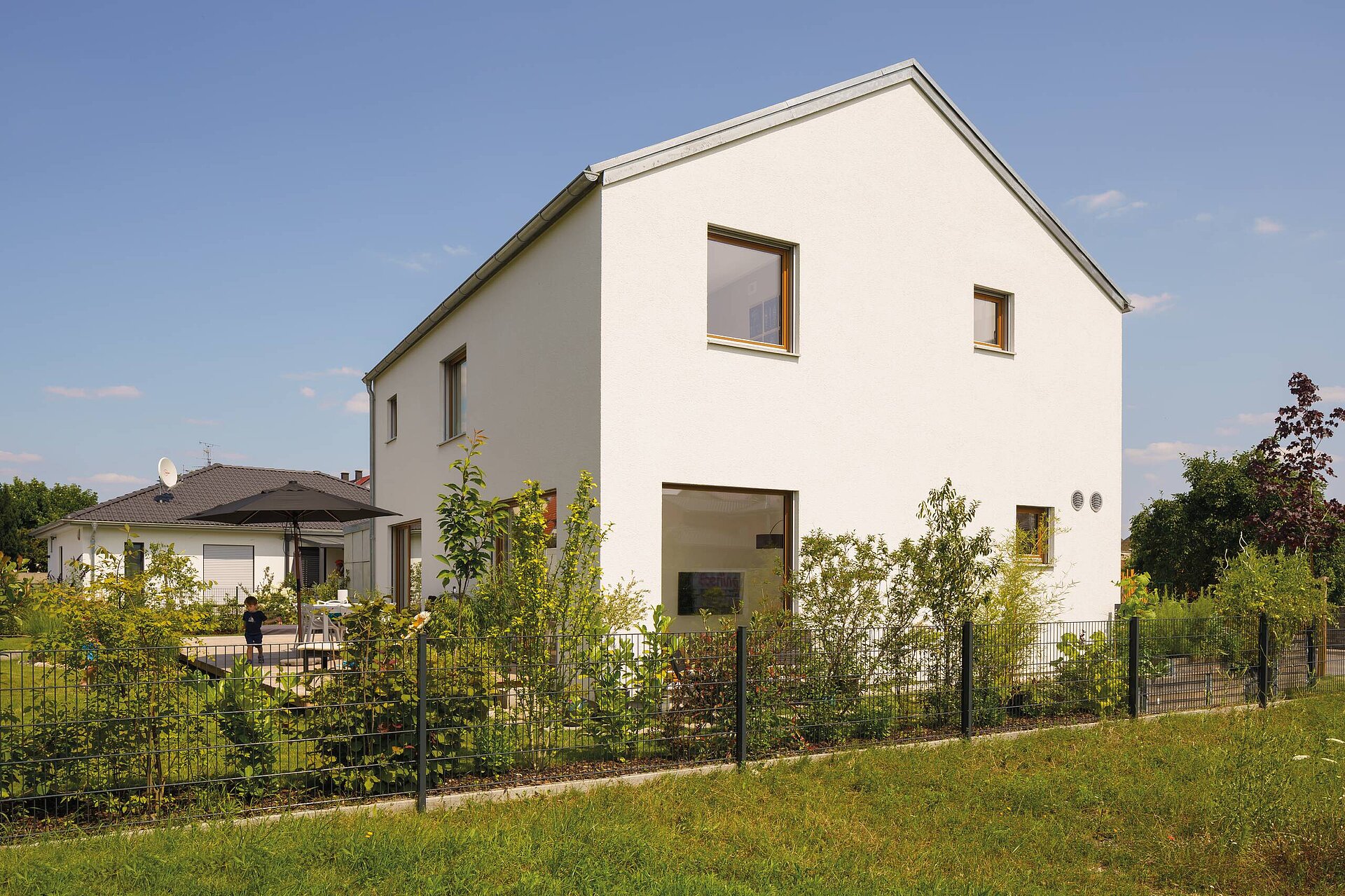 modernes Einfamilienhaus
