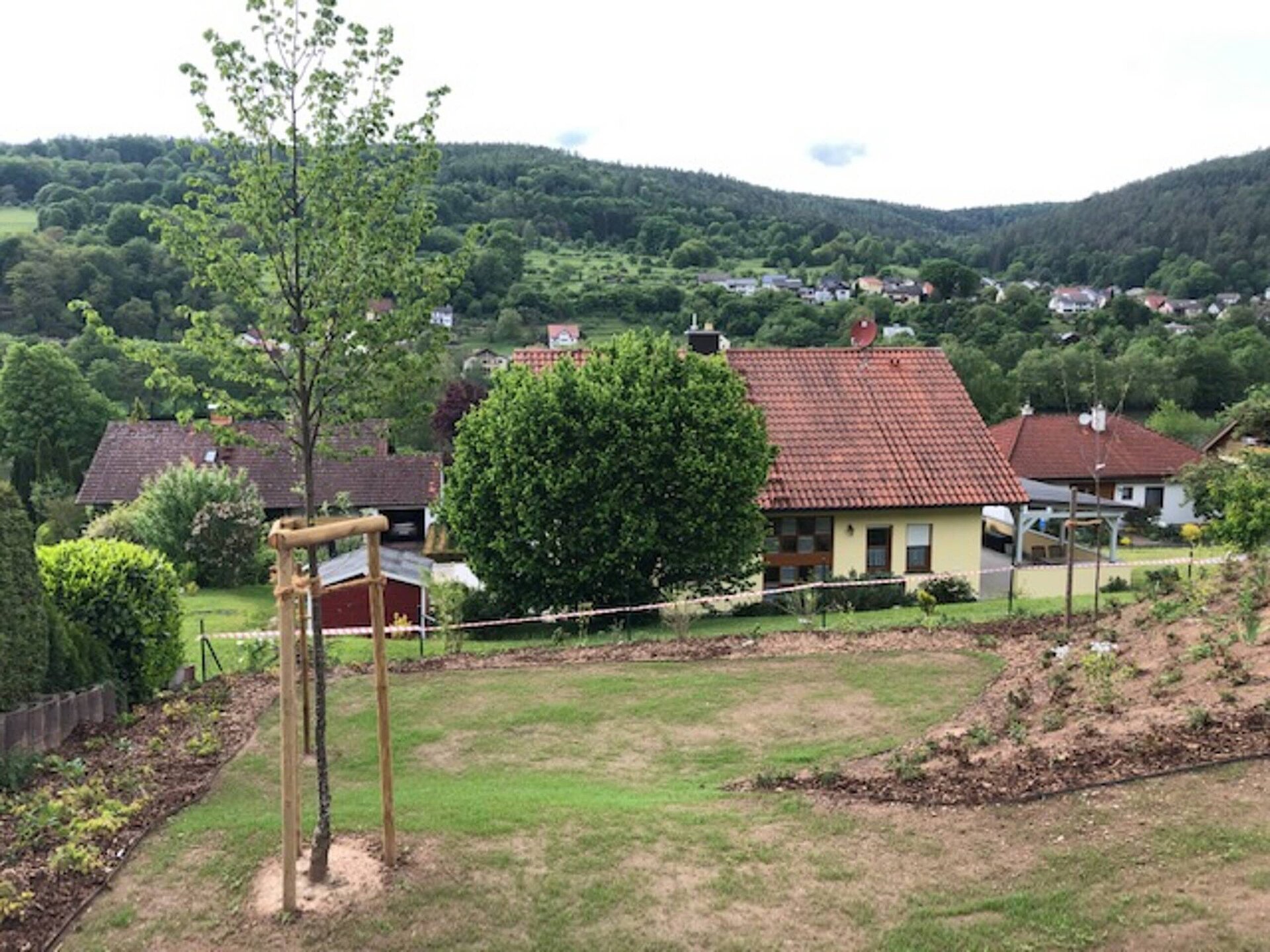Blick in den unteren Garten