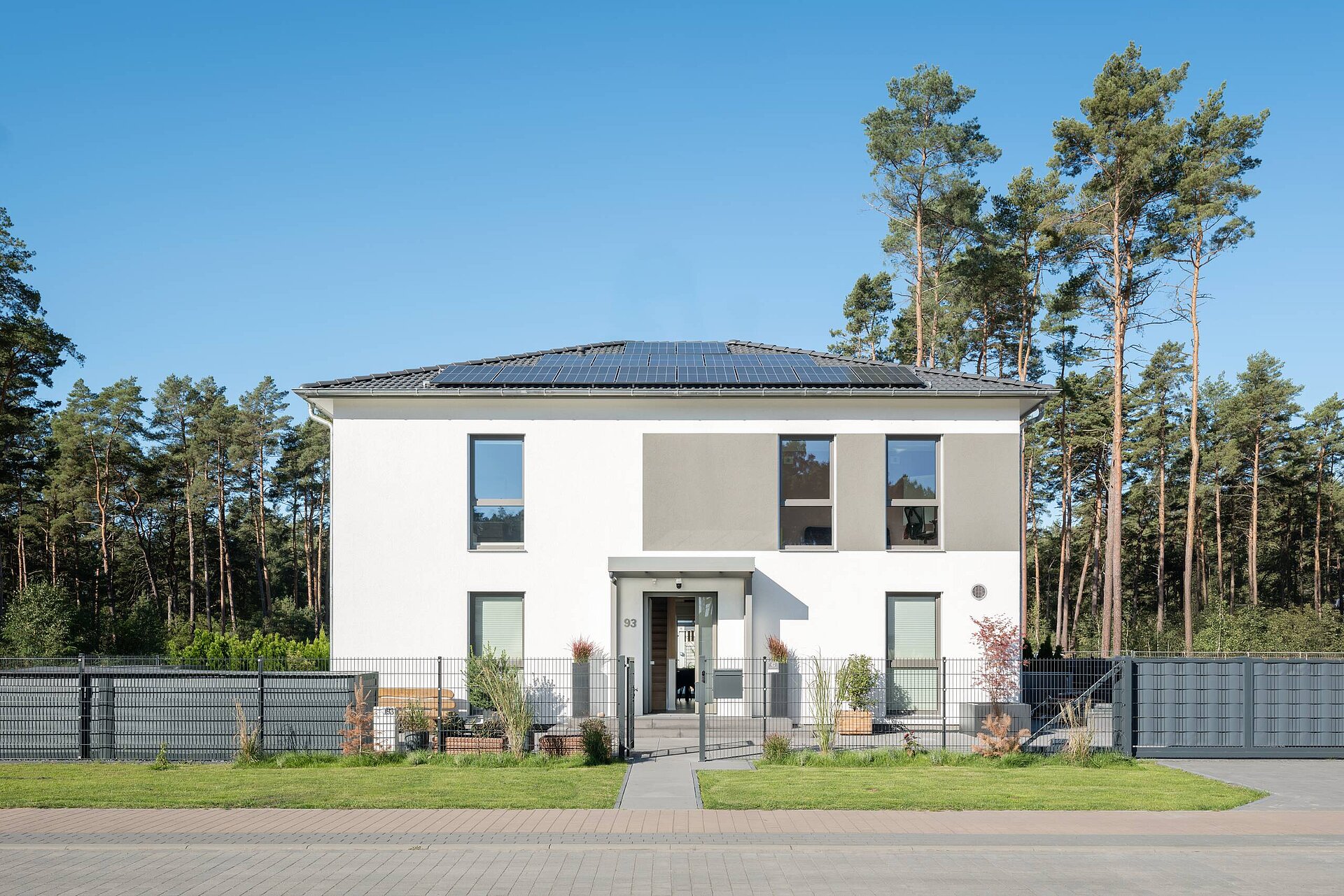 Stadtvilla für eine sechsköpfige Familie Stadthaus