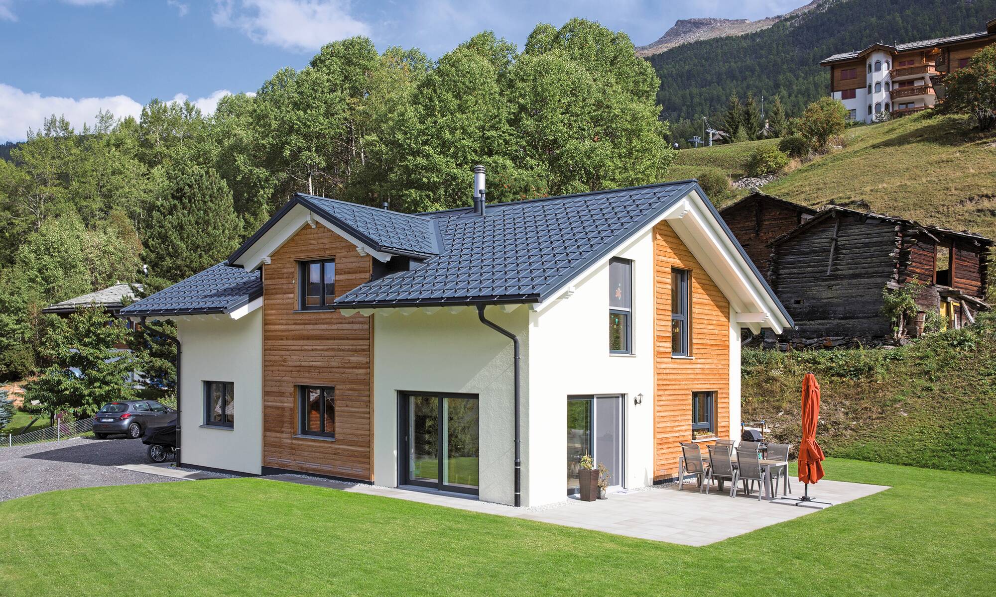 Einfamilienhaus mit 3. Giebel