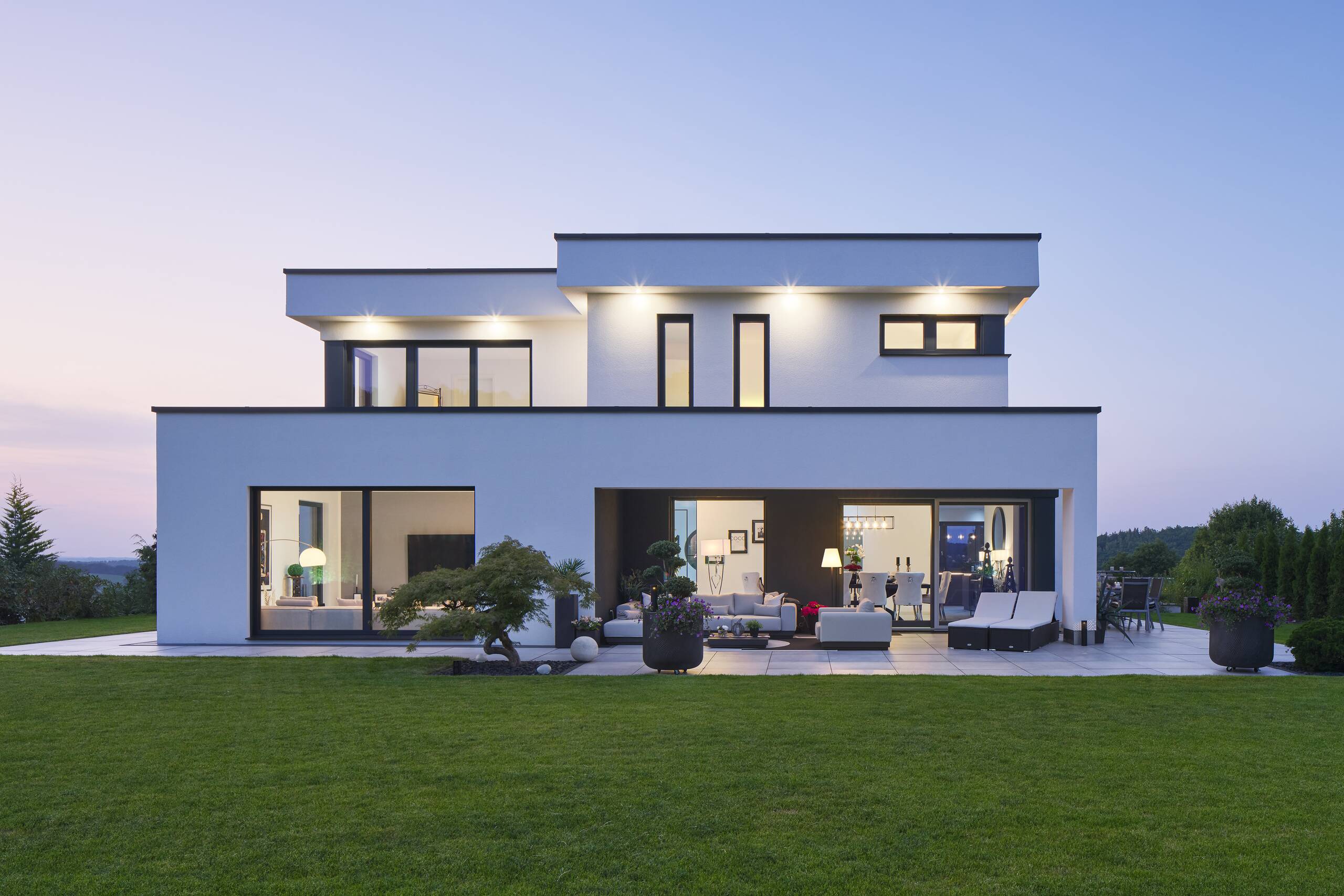 frei geplantes Kundenhaus