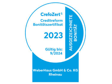 CrefoZert: Creditreform Bonitätszertifikat 2023