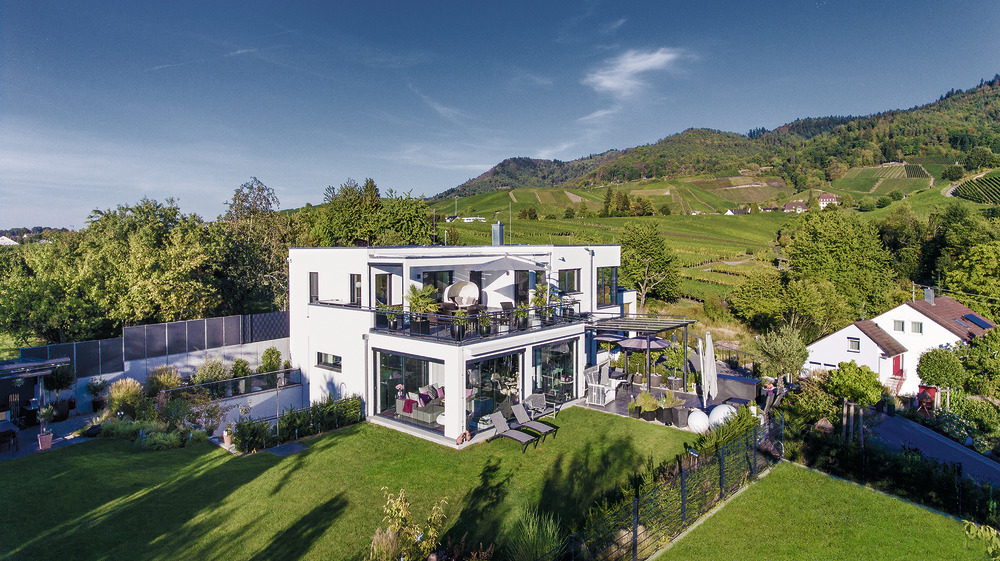 Einfamilienhaus mit Flachdach
