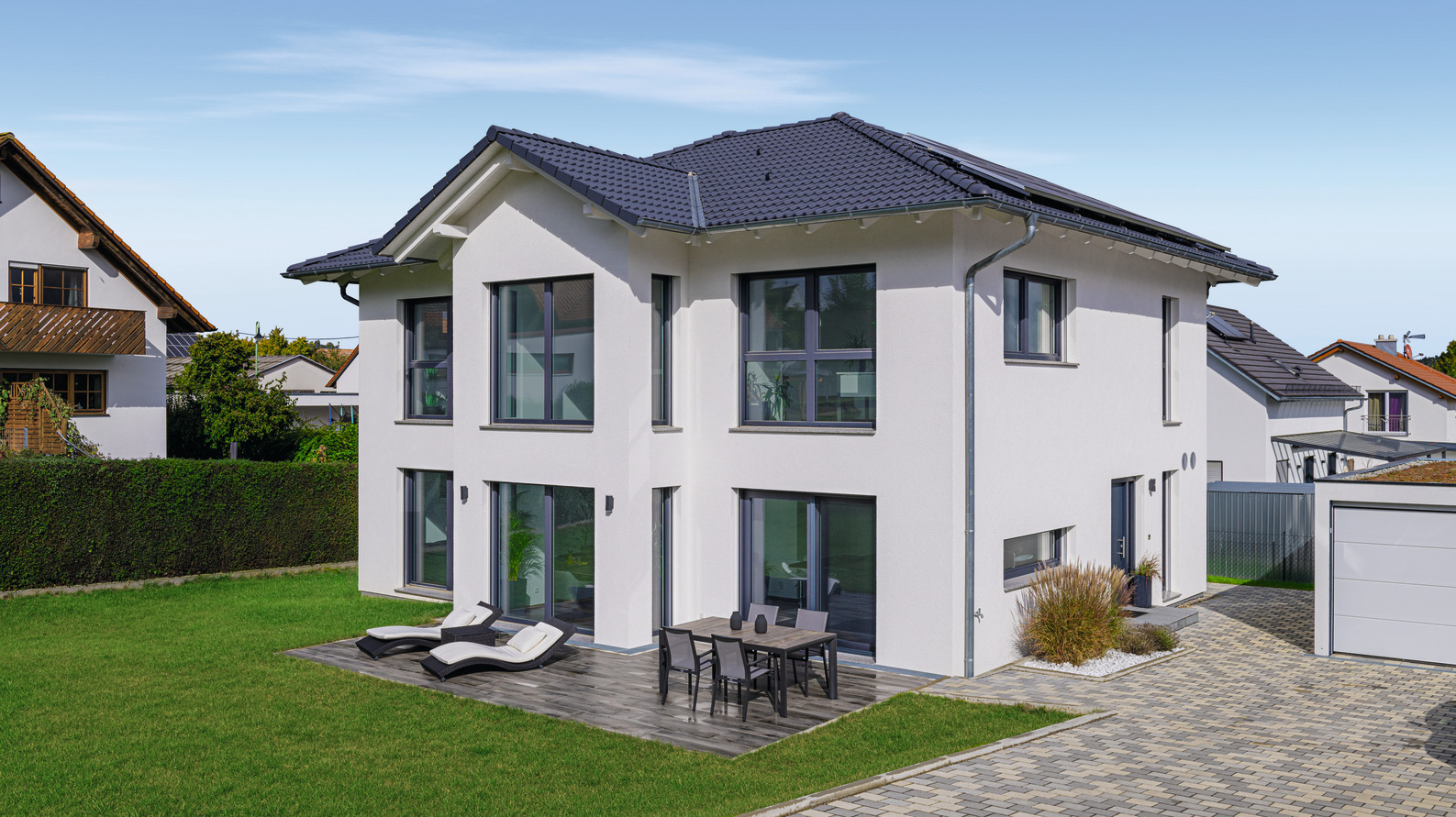 Fertighausbau Fertighausbau