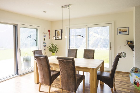 Musterhaus Grächen Essen Wohnen Musterhaus Grächen Innenansicht