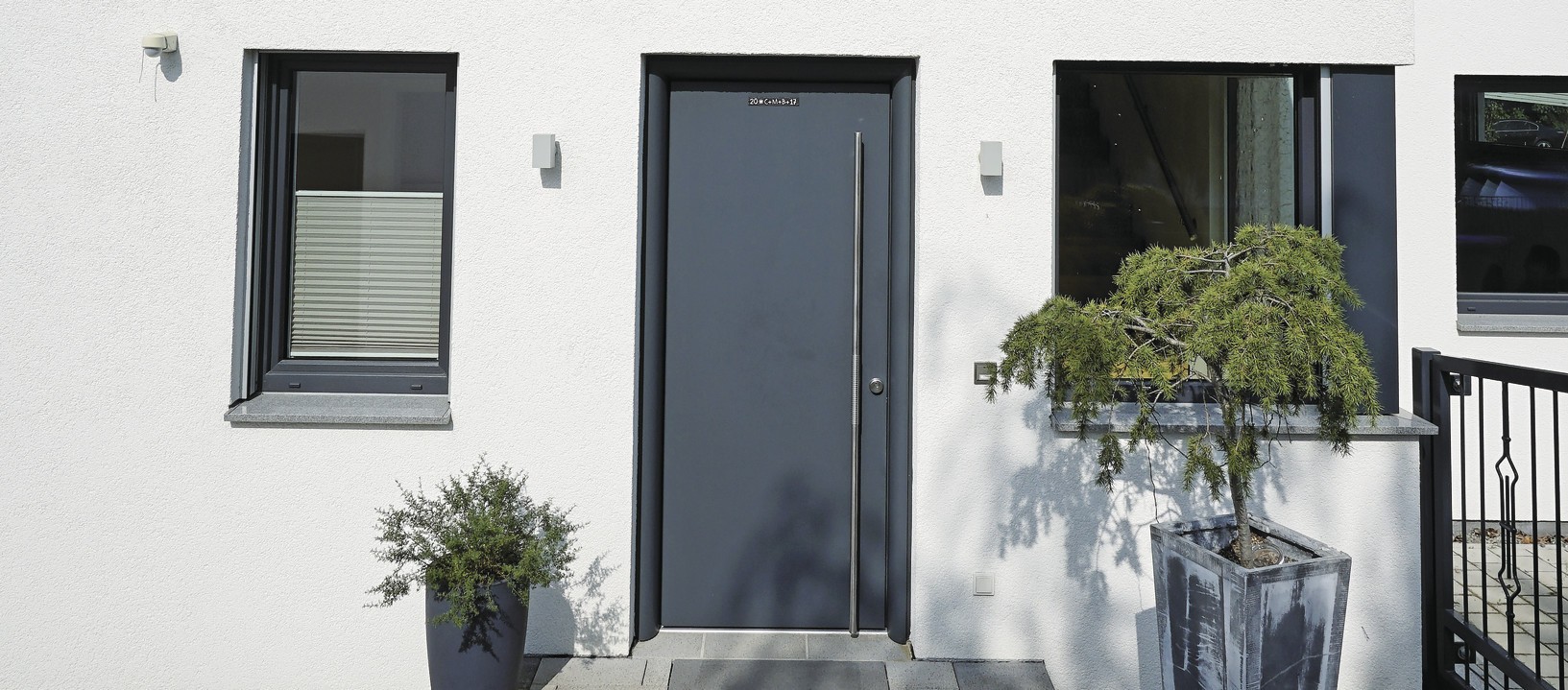 2-gesch. Haus mit Flachdach