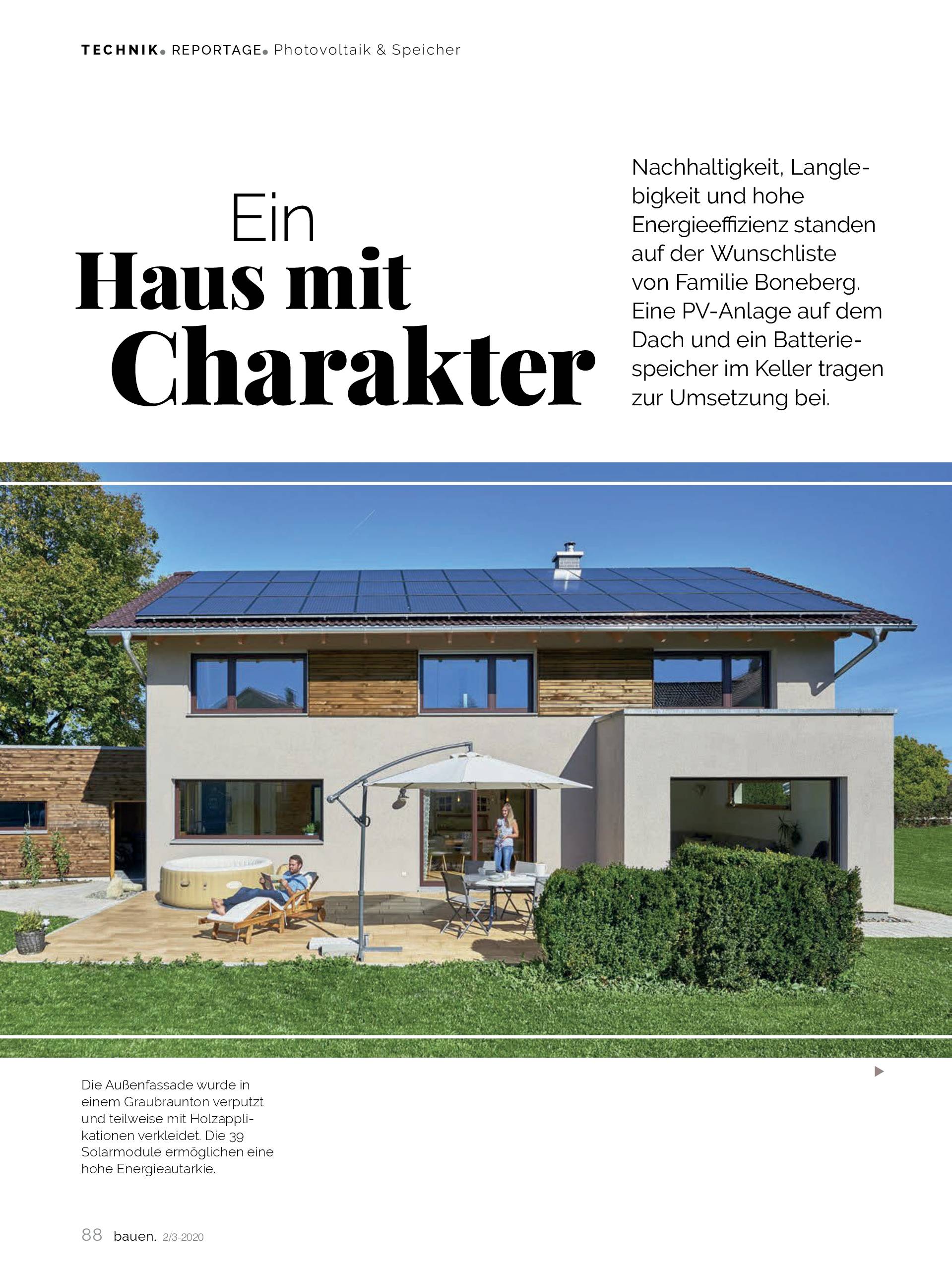 bauen Ausgabe 2/ 3 2020