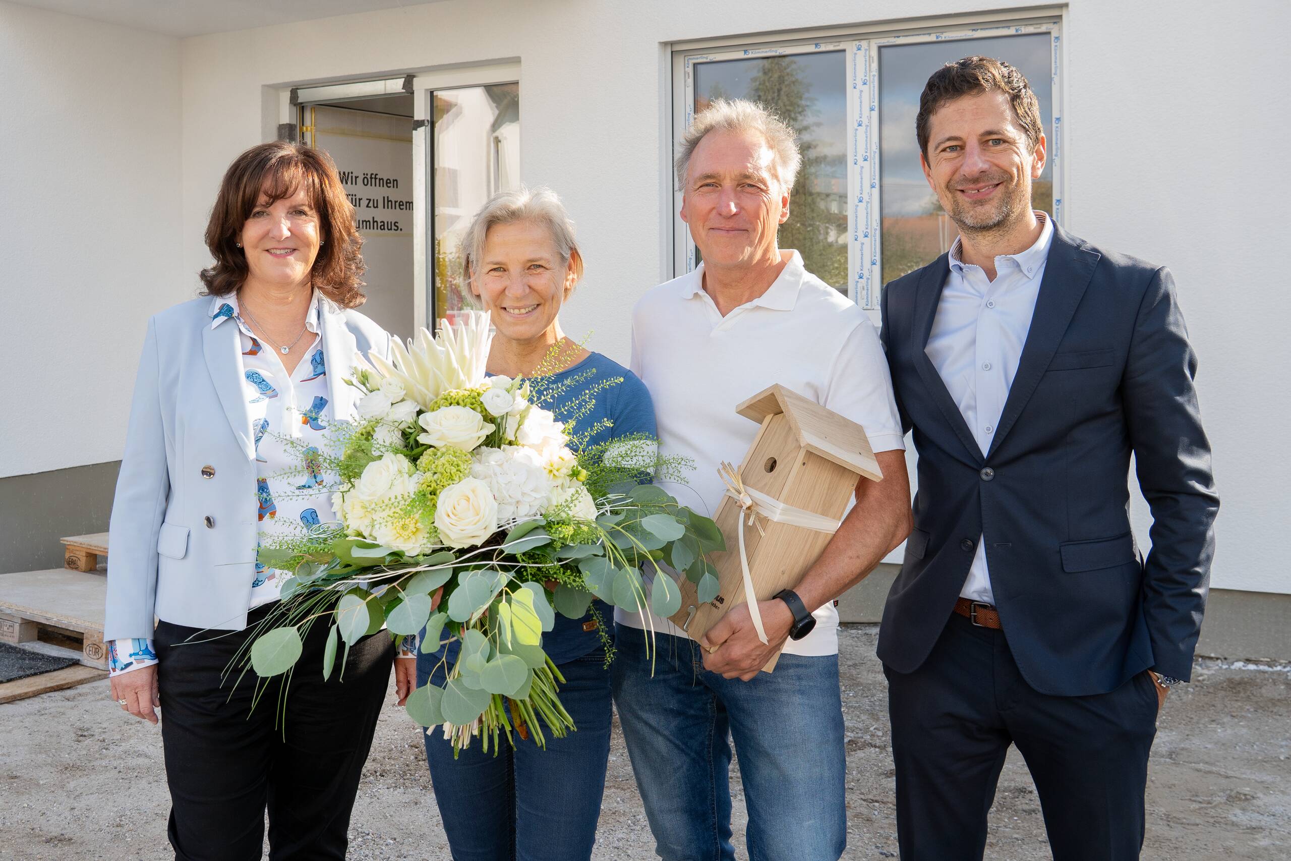 41.000 gebaute Weber-Häuser seit Firmengründung 1960 