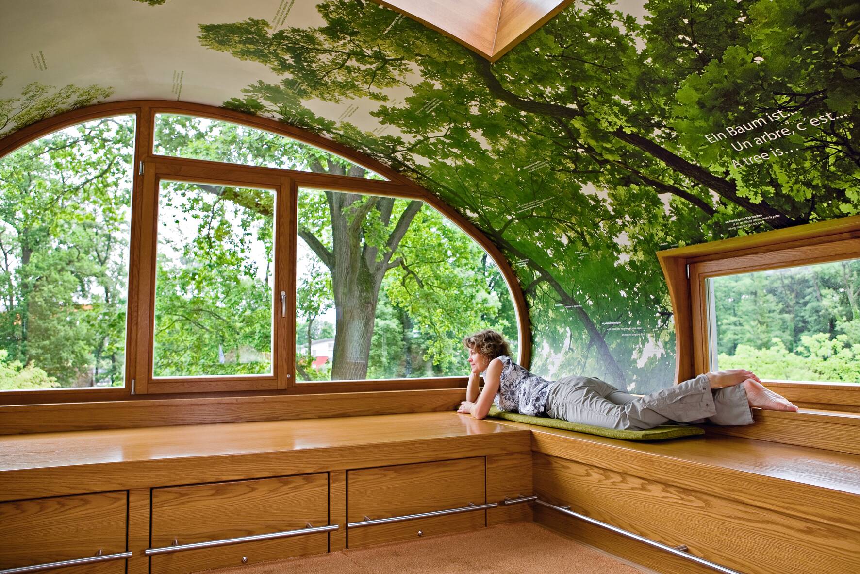 Baumhaus in der World of Living Baumhaus, Erlenpark, World of Living