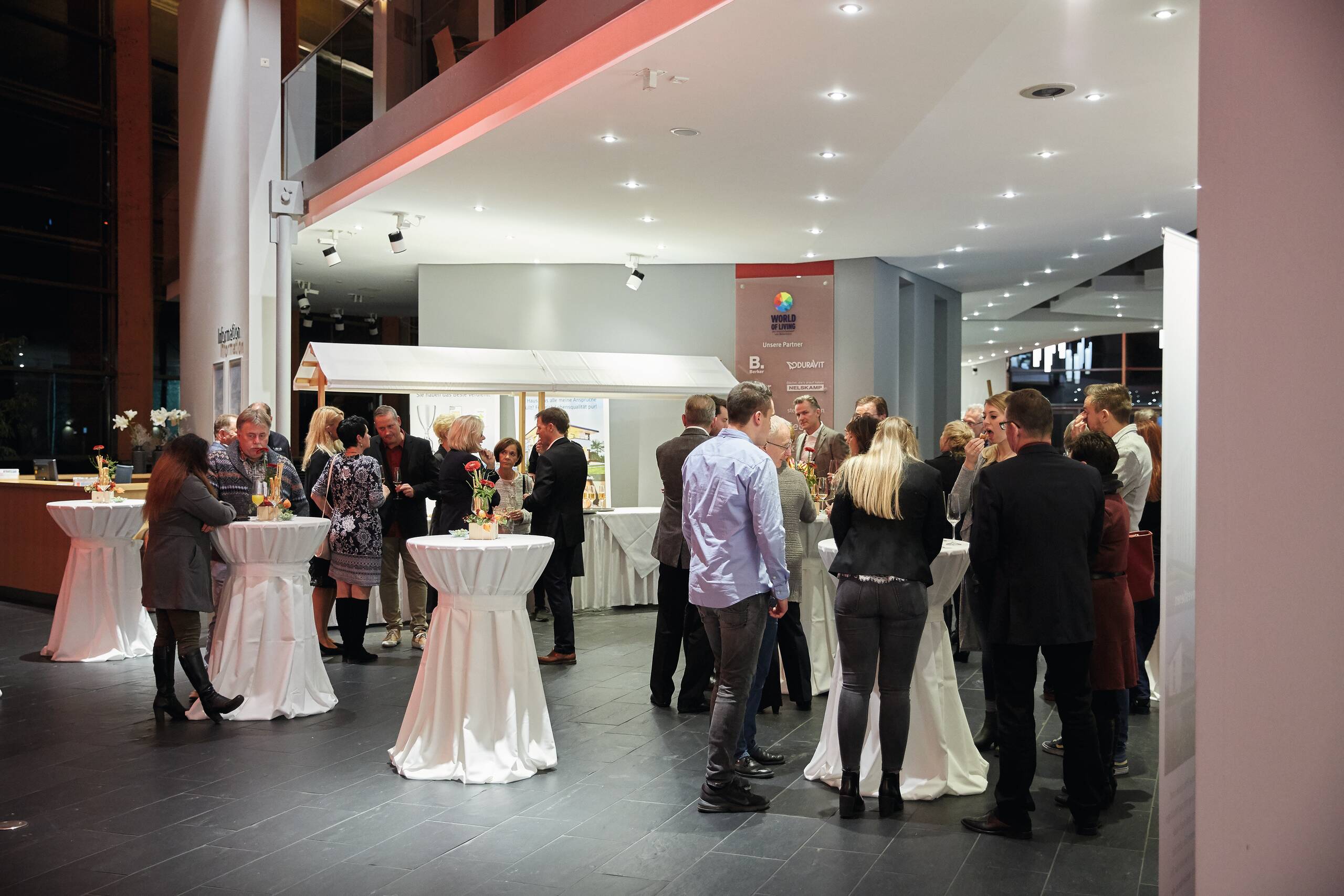 Firmenevent in der World of Living Firmenevent in der World of Living