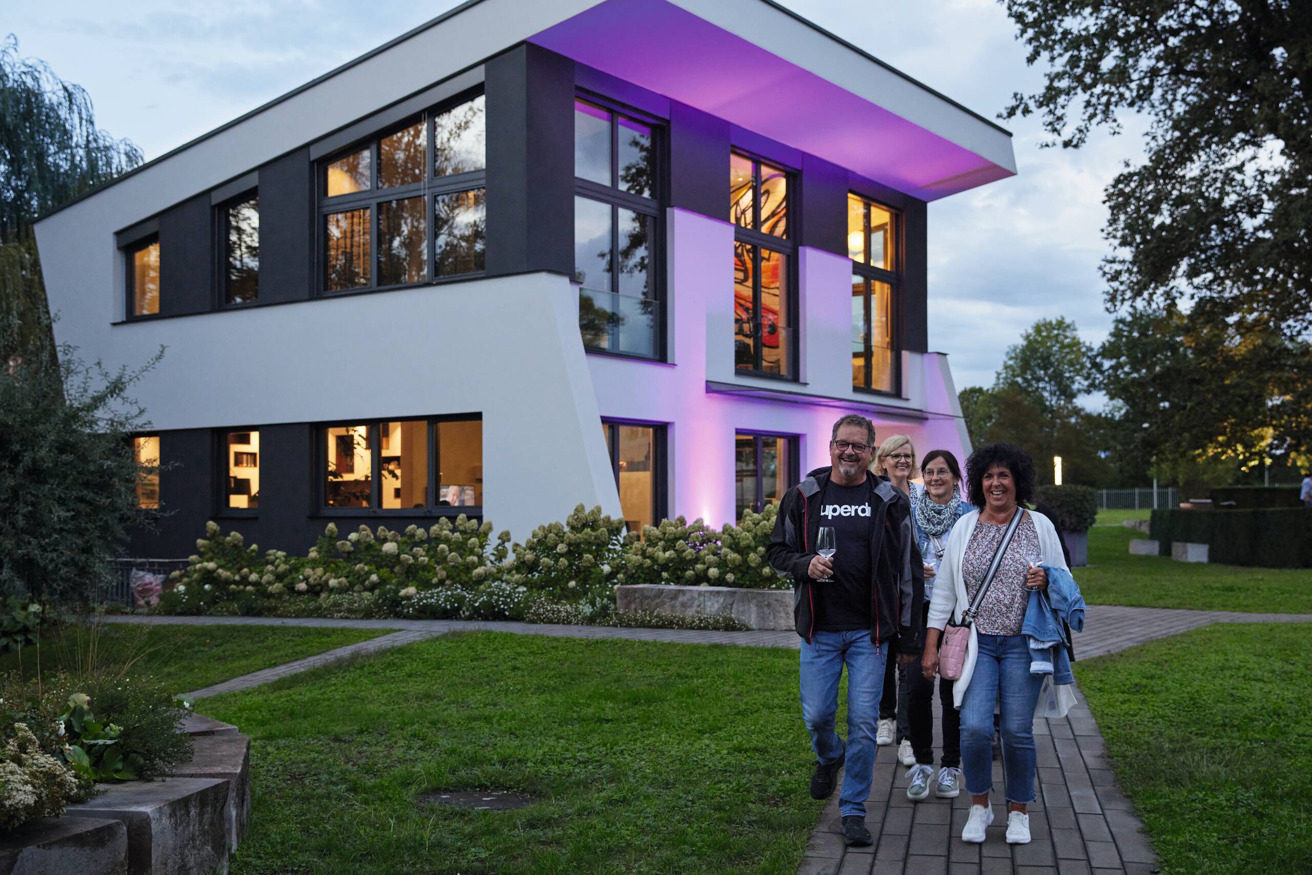 Winzer, Wein und Wohngenuss Veranstaltung in der World of Living von WeberHaus